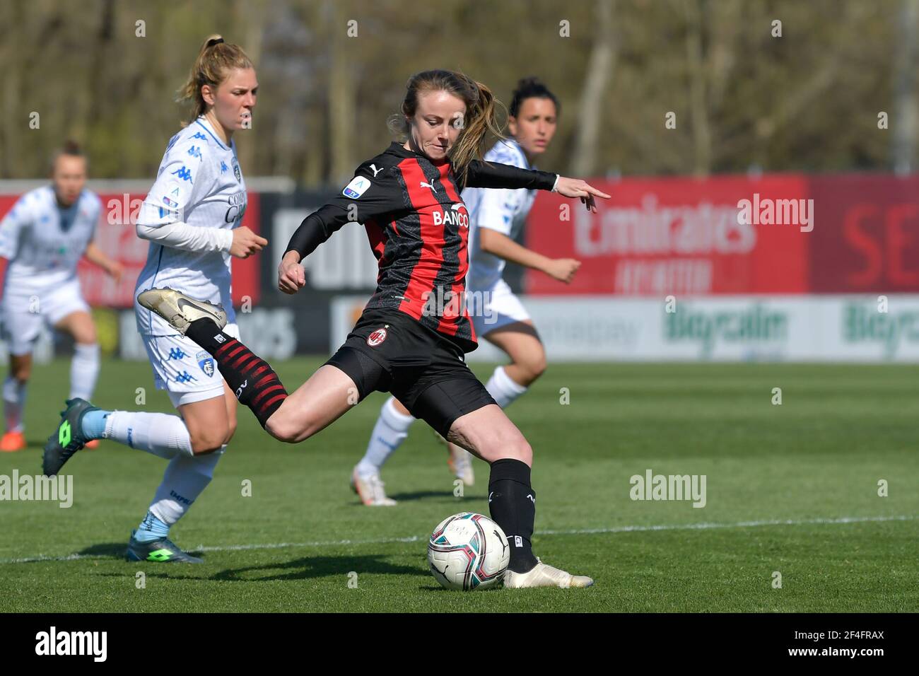 Christy Grimshaw (AC Milan) during AC Milan vs ACF Fiorentina femminile,  Italian football Serie A Women mat - Photo .LiveMedia/Francesco Scaccianoce  Stock Photo - Alamy