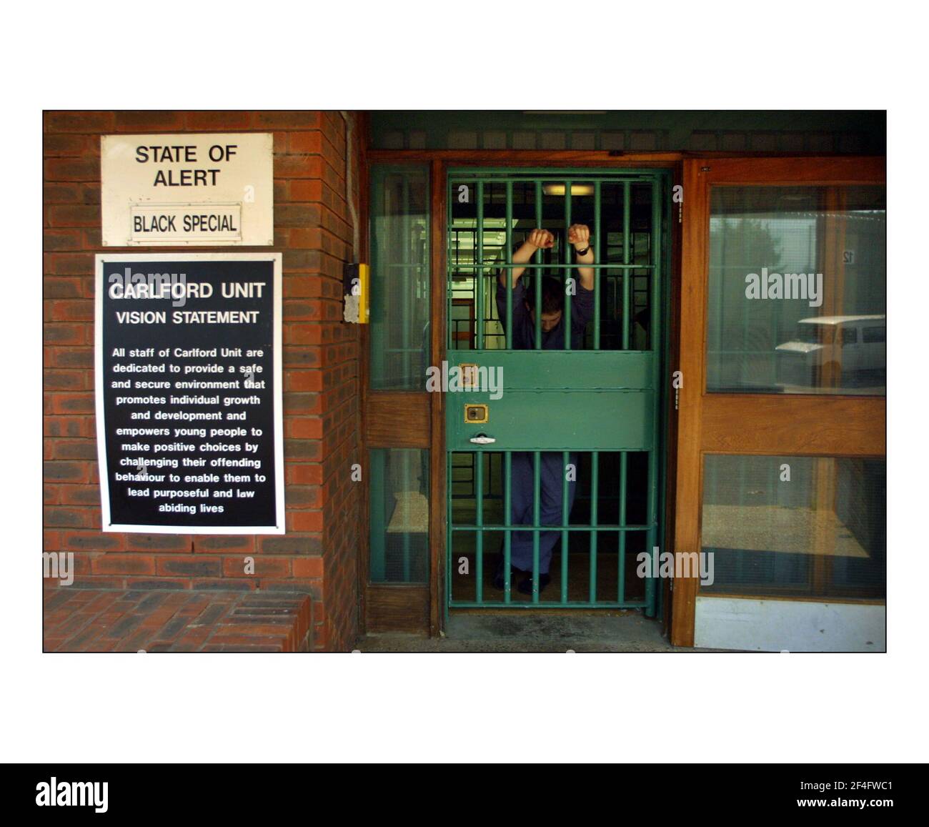 Carlford unit of Hollesley Bay Prison, just north of Ipswich where the young prisoners have