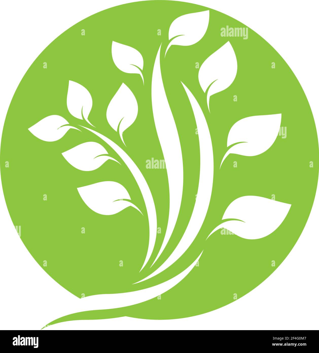 Tree logo template vector icon illustration design Stock Vector Image ...