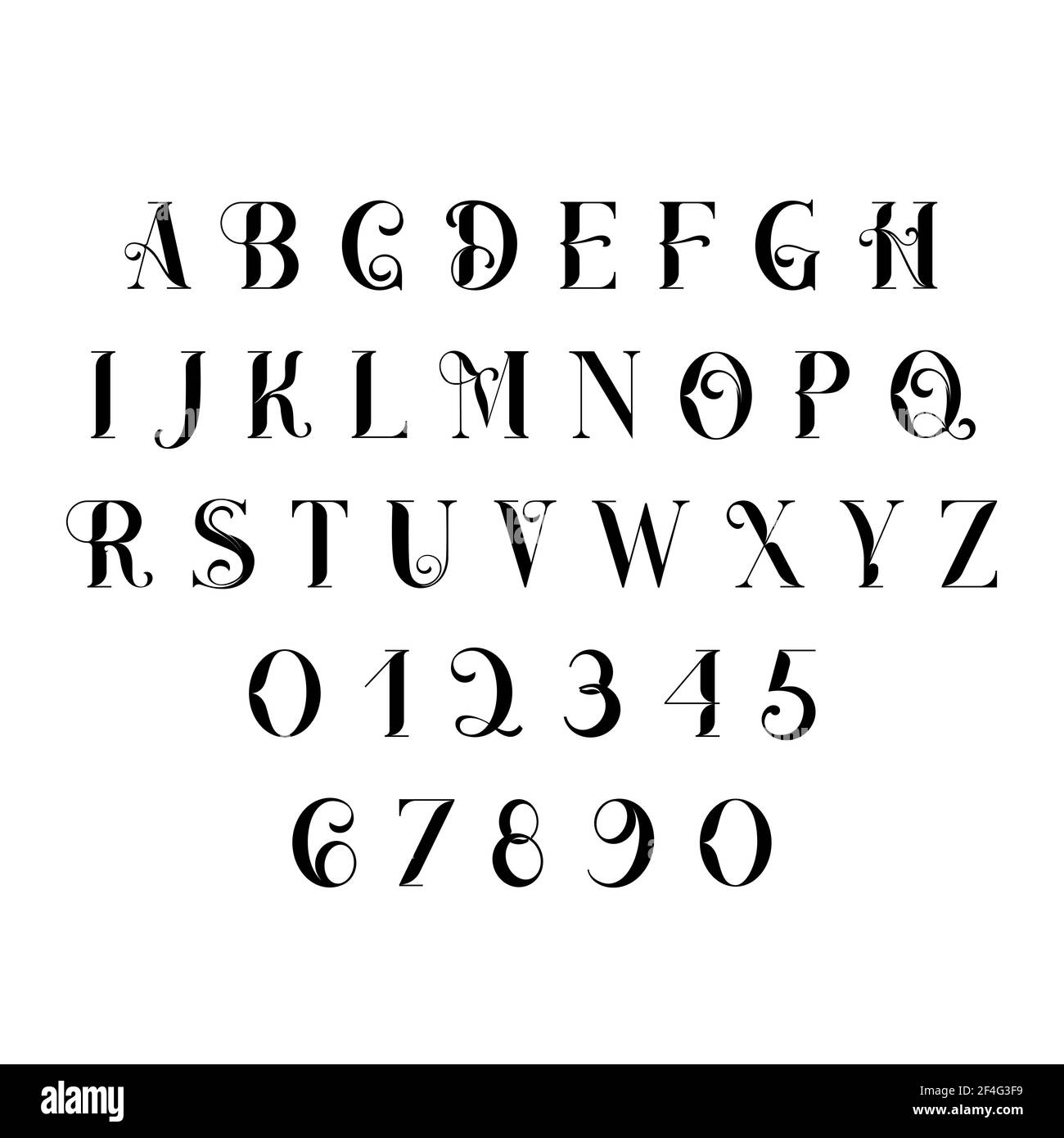 Vintage decorative font - Cathleen. Retro typerface. Elegance serif  alphabet. Vector font for label, branding, tags, t-shirt, alcohol bottle  Stock Vector Image & Art - Alamy