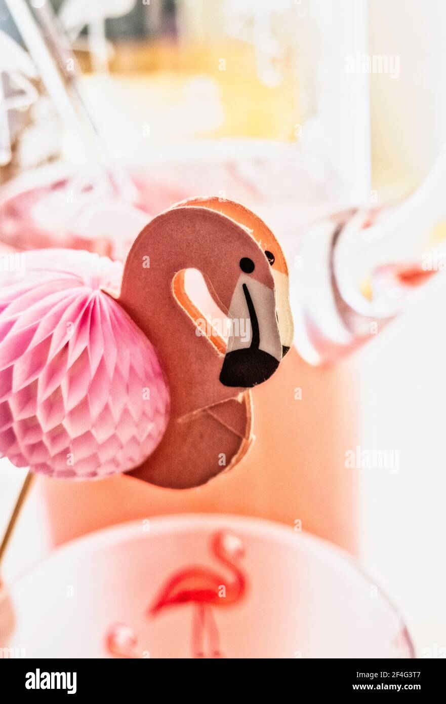 Flamingo Pink Tissue Paper