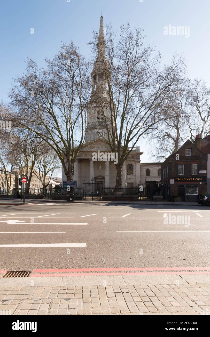 St Leonard's Church, Shoreditch, East London mentioned in nursery rhyme