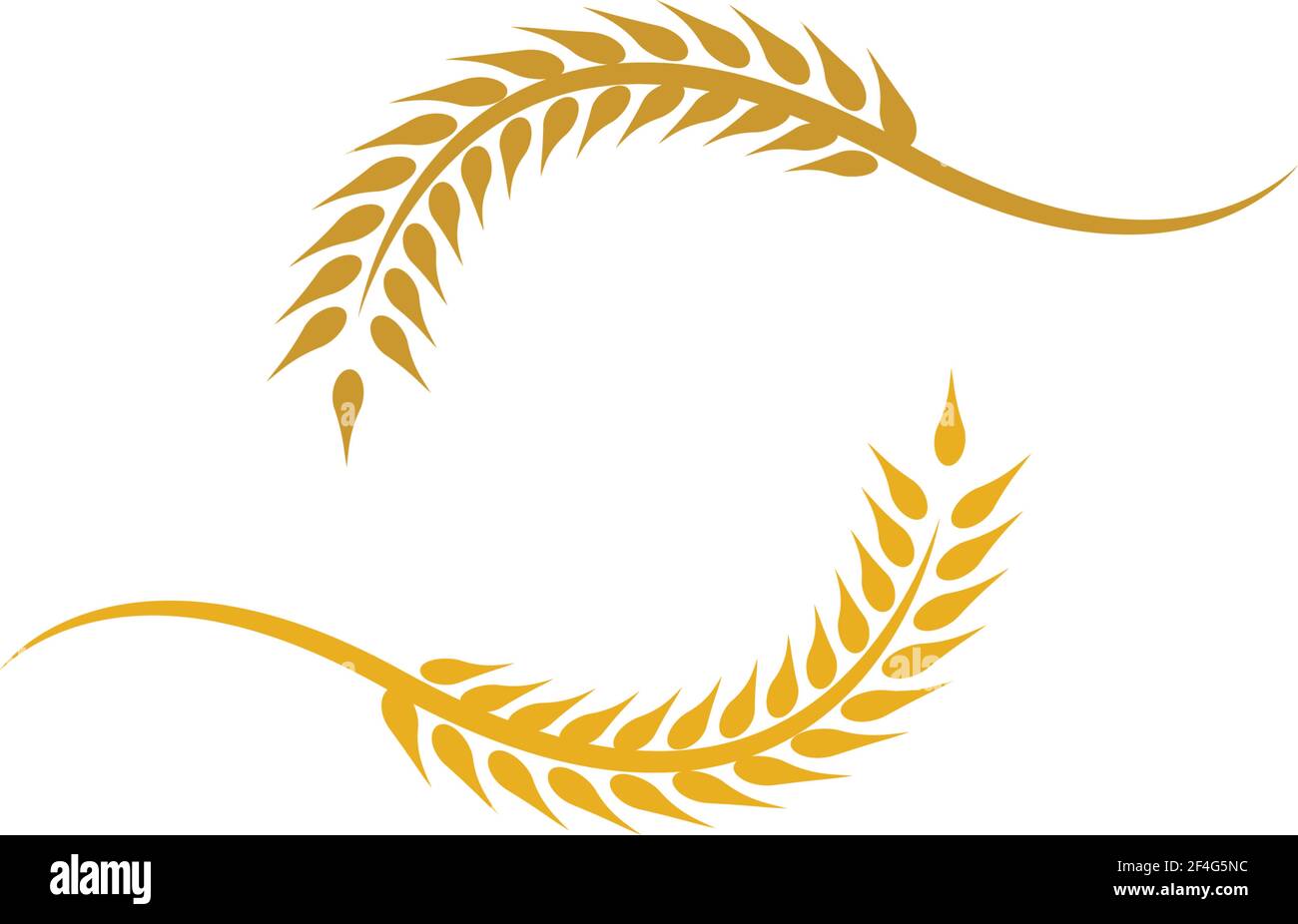 Wheat vector icon illustration design Stock Vector