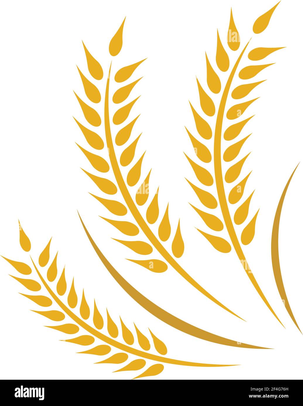 Wheat vector icon illustration design Stock Vector