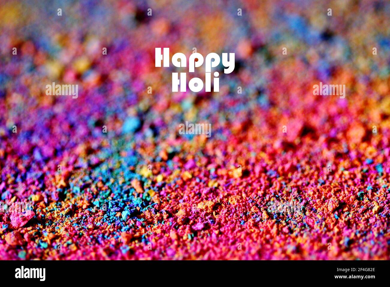 Festival of colors - HOLI, a colorful background Stock Photo - Alamy