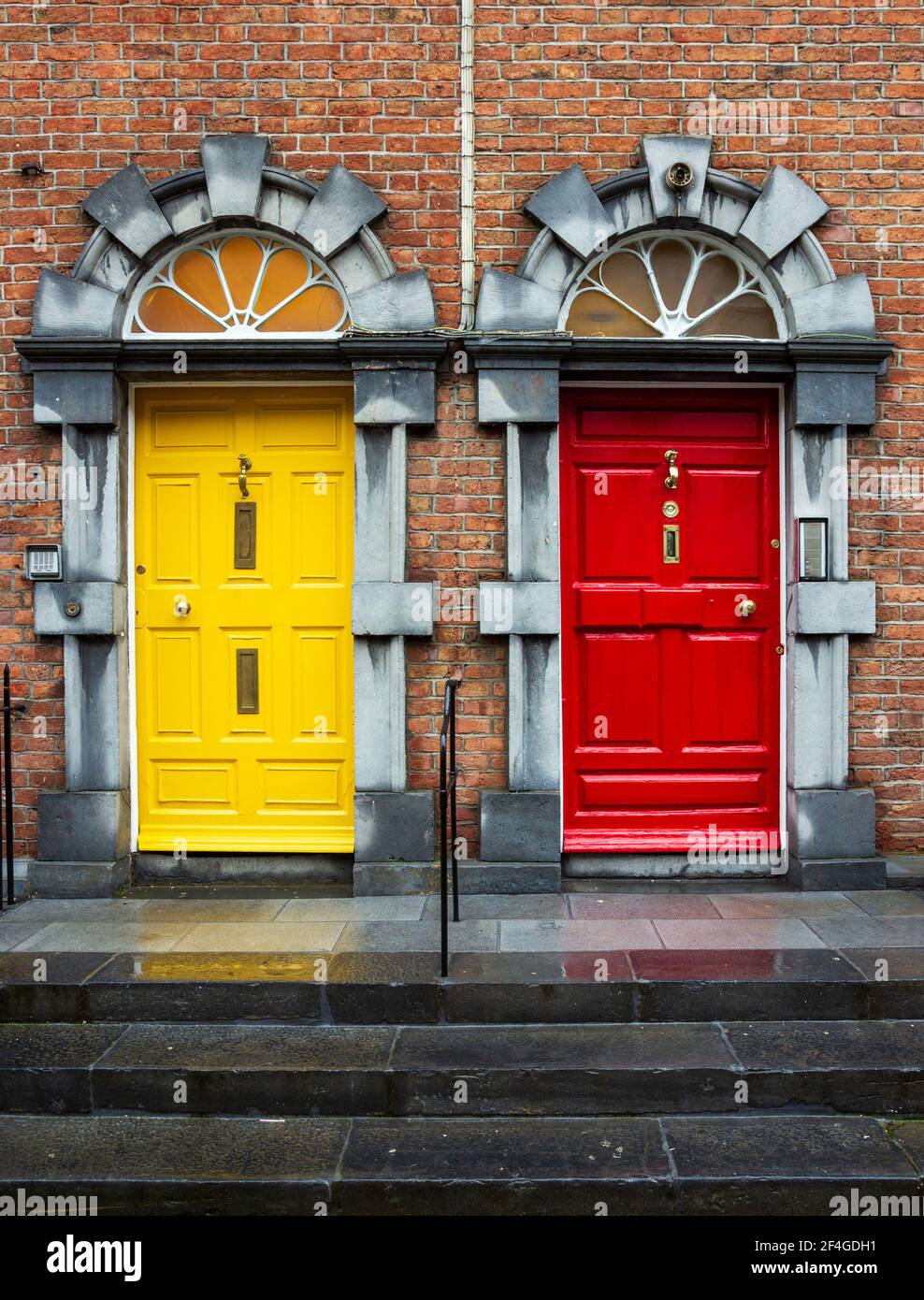 Doors in Ireland Stock Photo Alamy