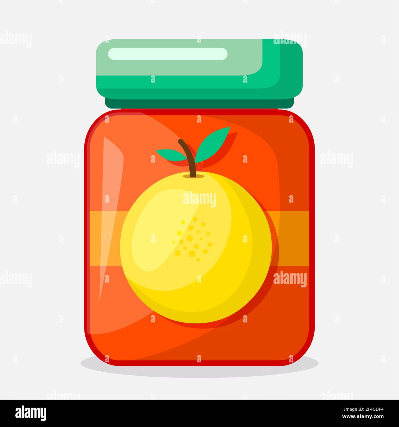 a bottle of vitamin c vector illustration in flat style Stock Vector ...