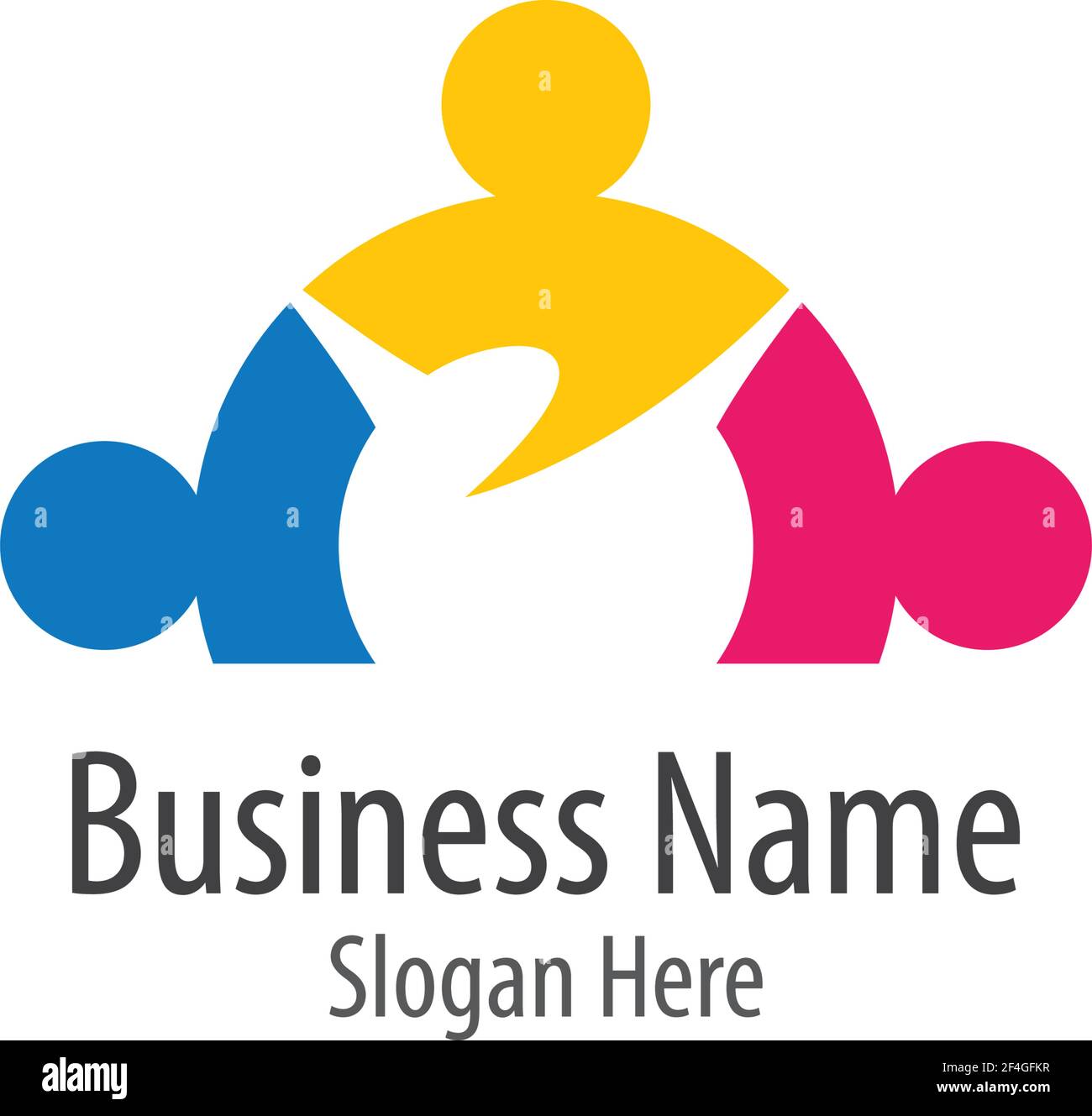 Community logo template vector icon illustration design Stock Vector ...