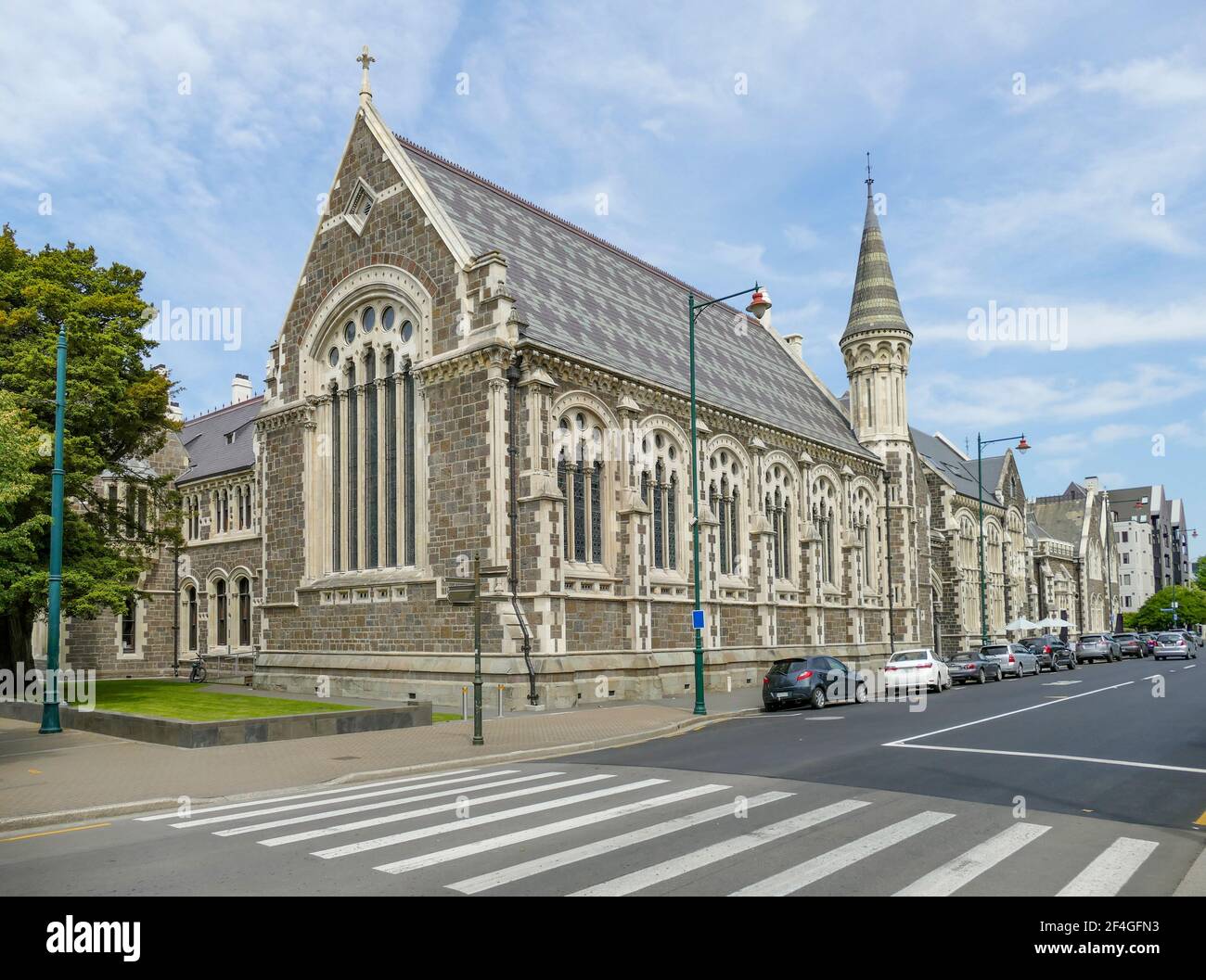 Christ's College at Christchurch, New Zealand Stock Photo