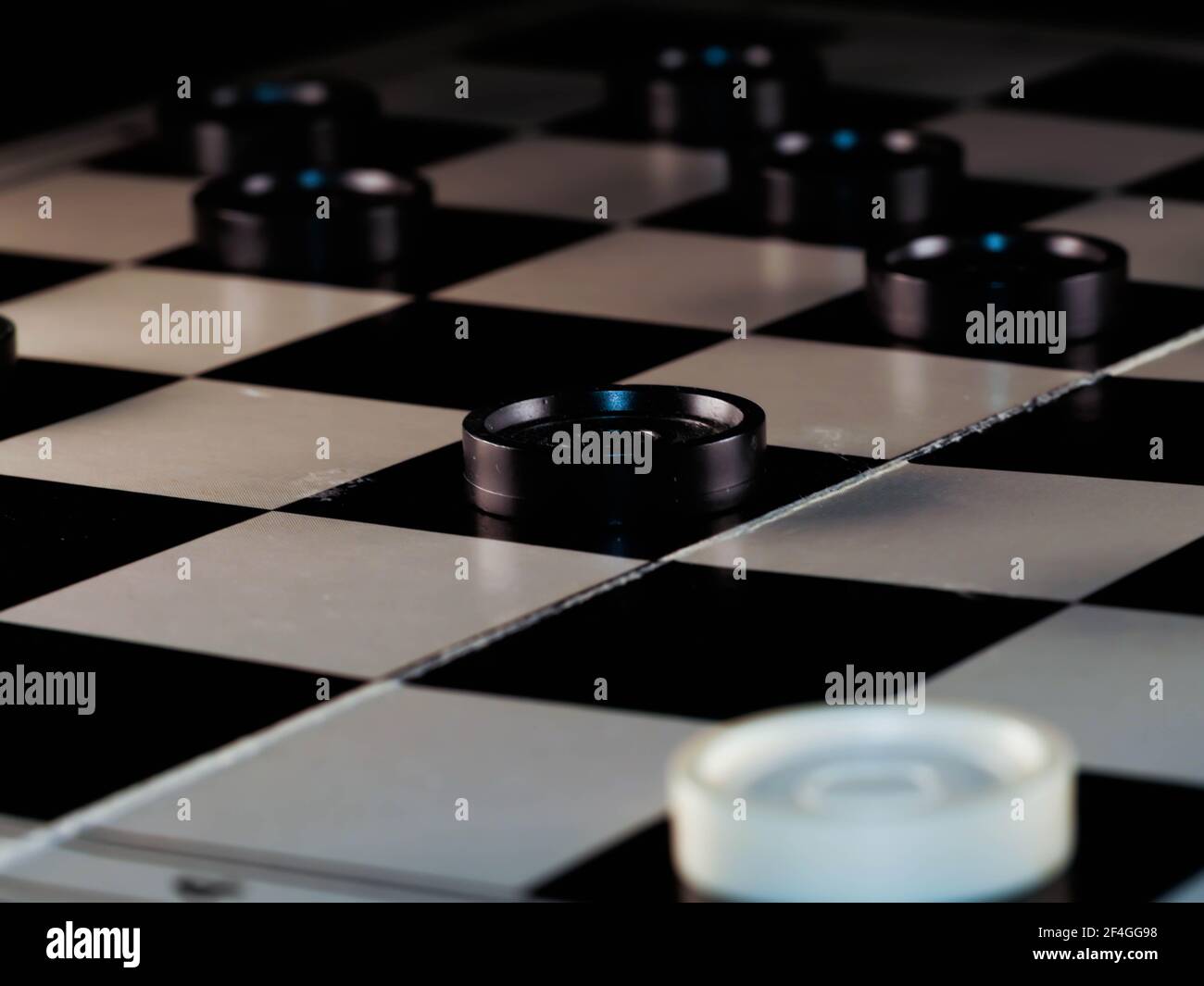 Chessboard wooden floor hi-res stock photography and images - Alamy