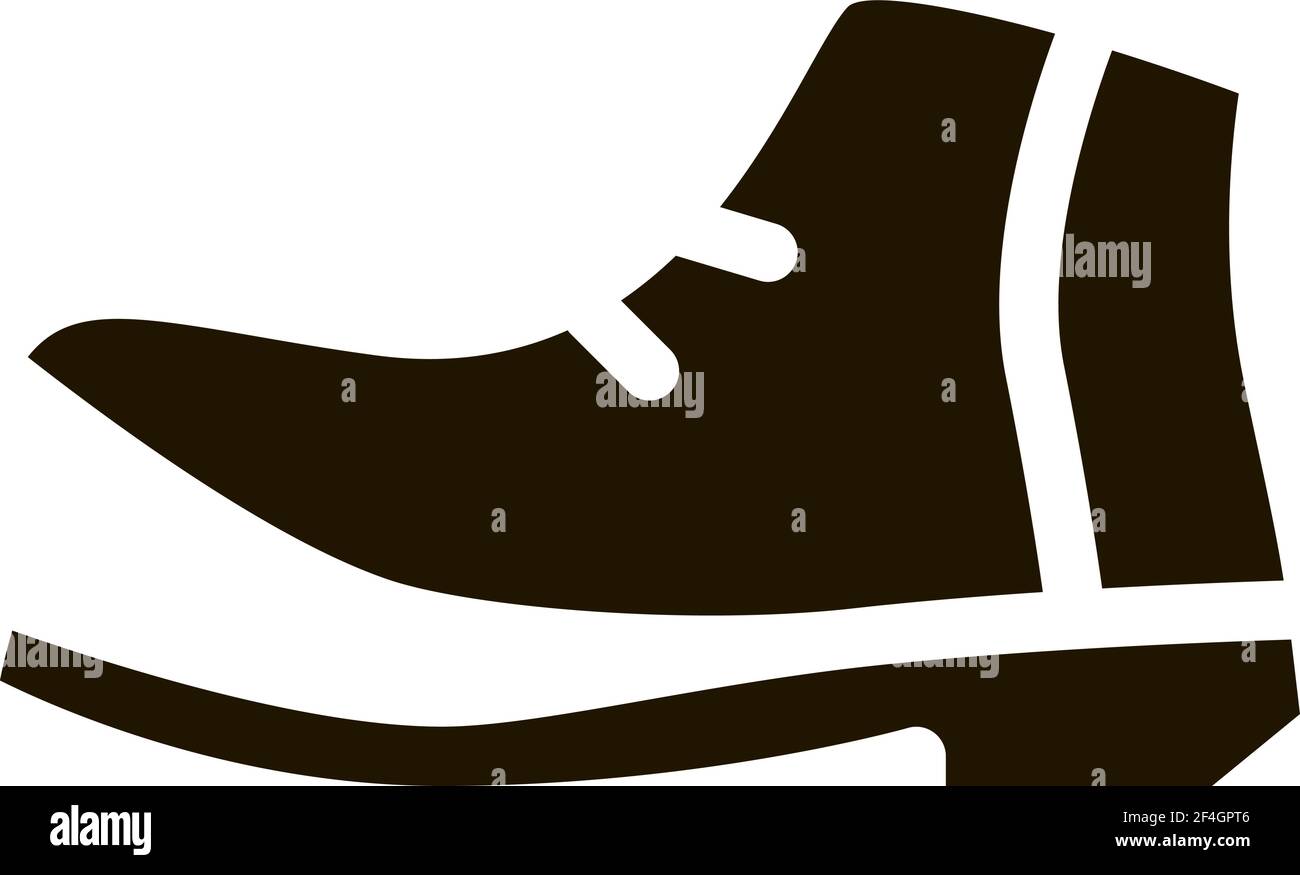 Shoe Torn Sole Icon Vector Glyph Illustration Stock Vector Image & Art ...