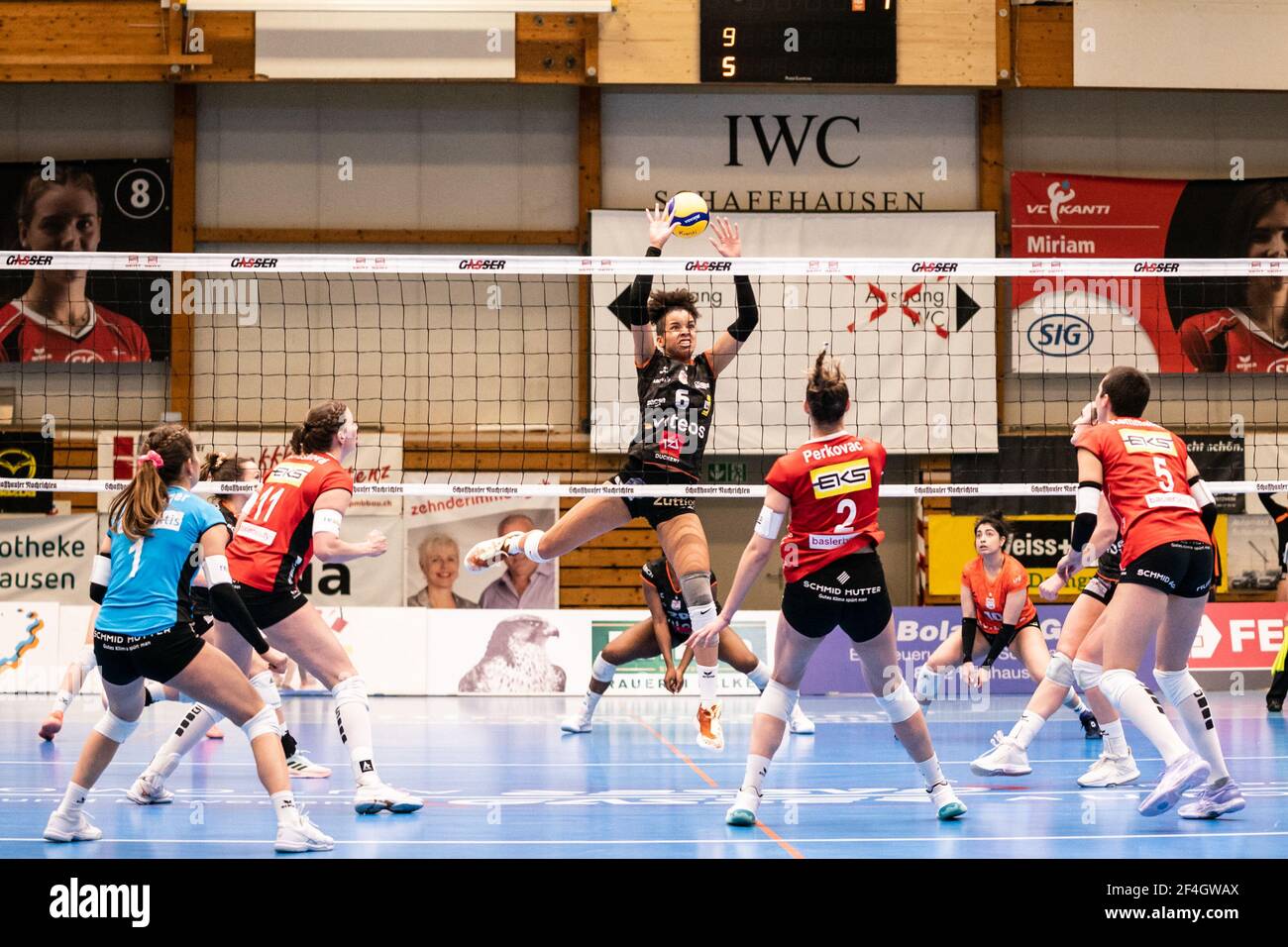 Schaffhausen, Switzerland. 21st Mar, 2021. March 21, 2021, Schaffhausen ...