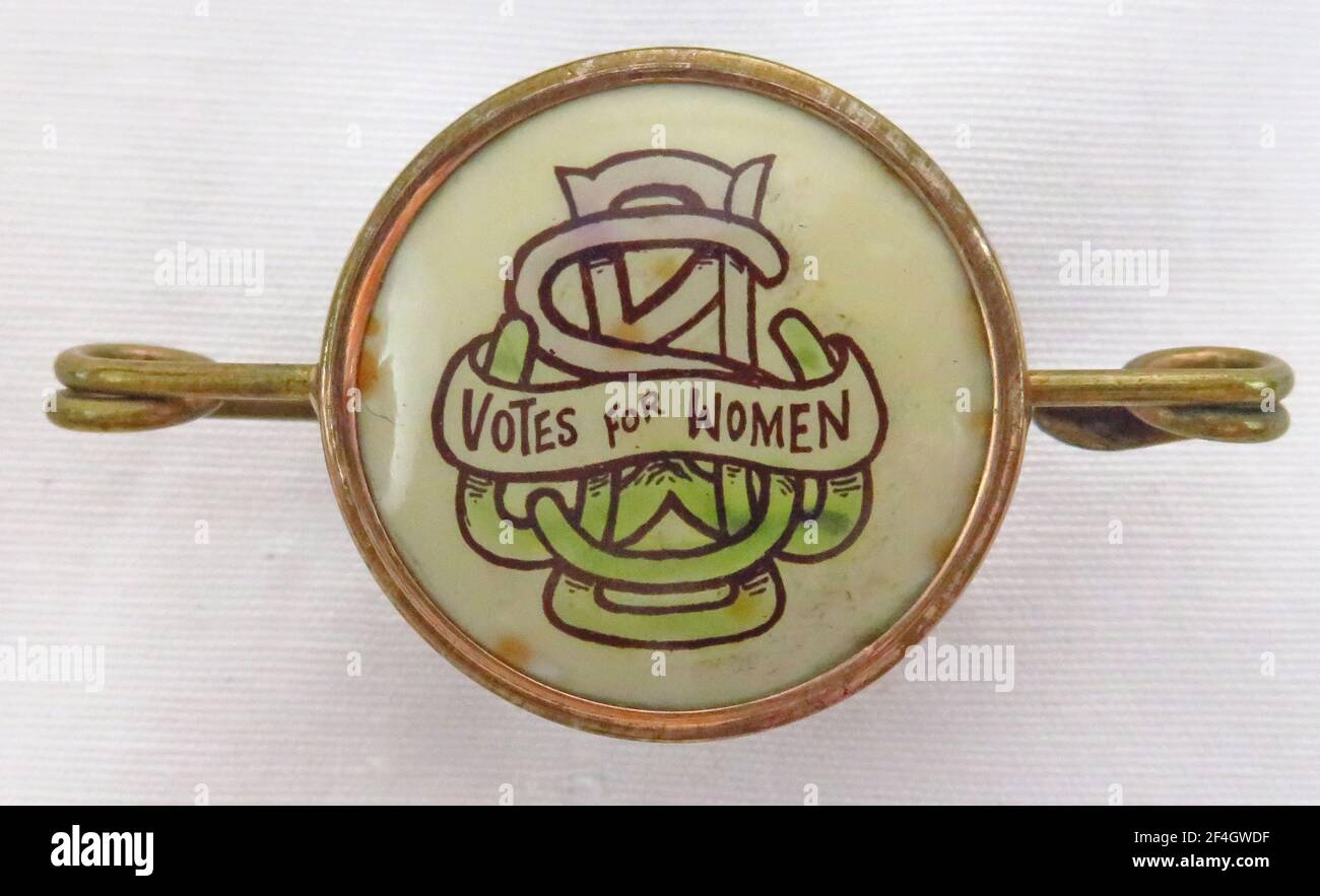 Womens Suffrage Badge High Resolution Stock Photography and Images - Alamy