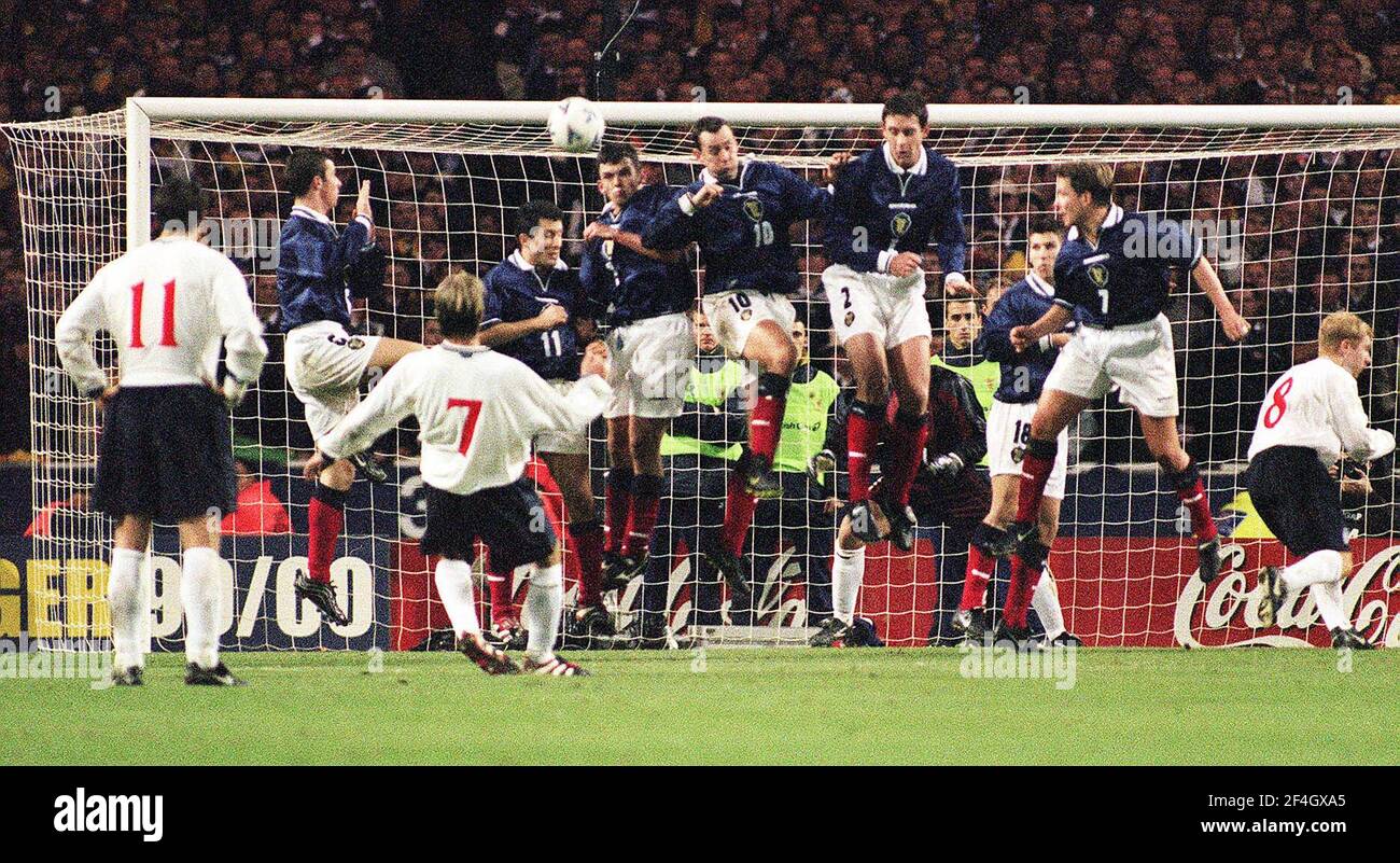 Scotland vs England EURO2000プレーオフ・プログラム（England v 