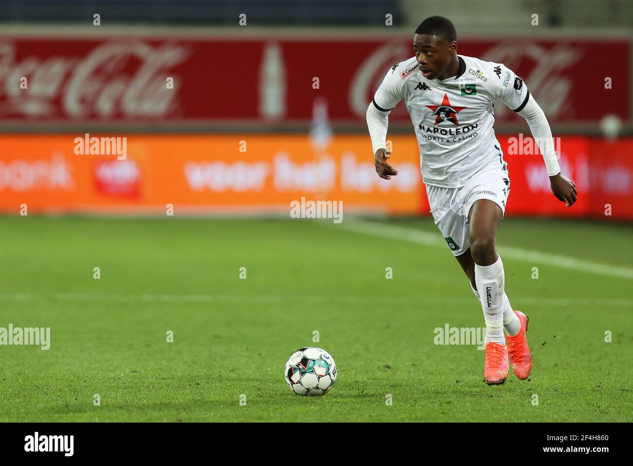Cercle S Anthony Musaba Pictured During A Soccer Match Between Kaa Gent And Cercle Brugge Ksv Sunday 21 March 21 In Gent On Day 21 Of The Jupiler Stock Photo Alamy