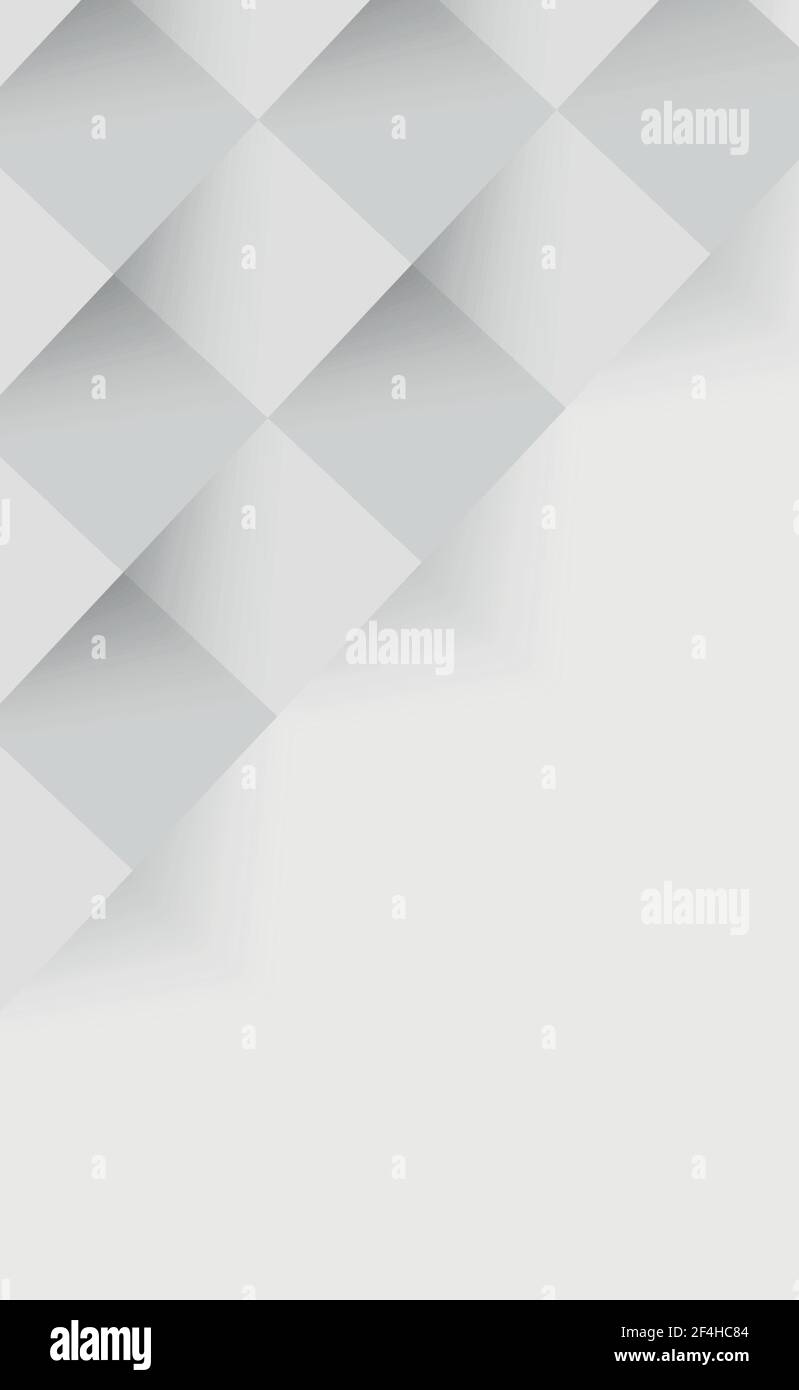Abstract white background, web template, squares with shadow - Vector ...