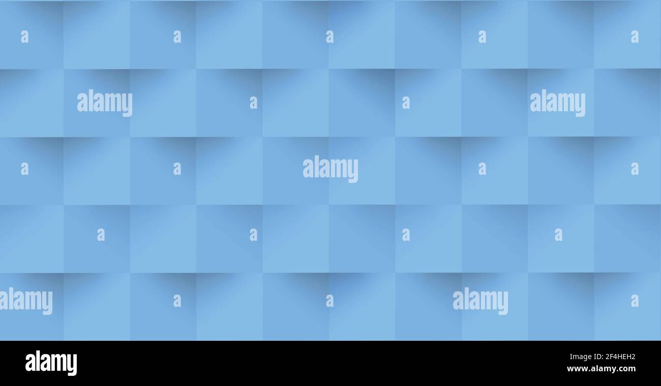 Abstract blue background, web template, squares with shadow - Vector ...
