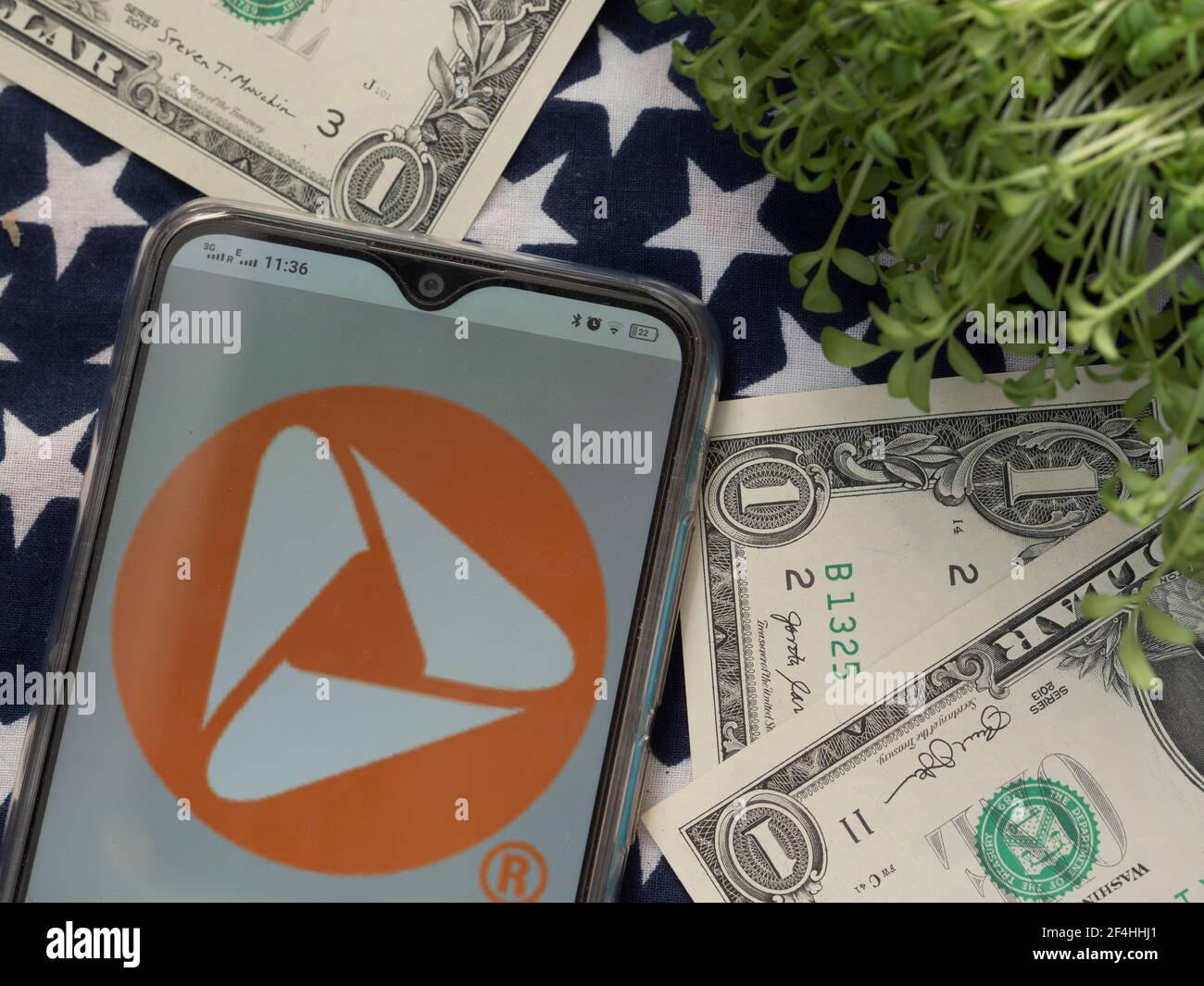 In this photo illustration a PNC Financial Services logo seen displayed ...