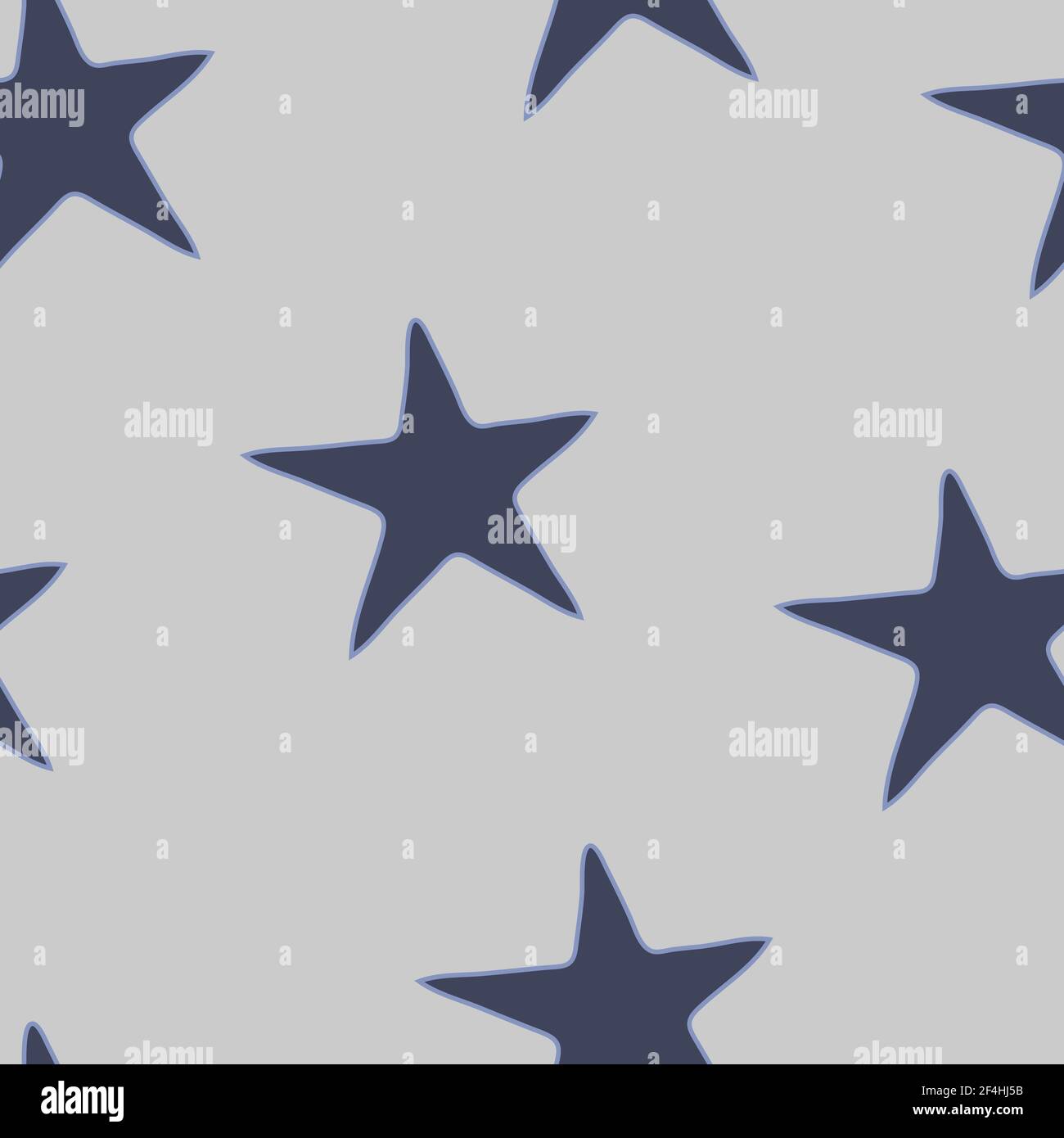 Simple vector seamless pattern with navy blue stars. Design for baby room  decoration. Children wallpaper, party, clothes Stock Vector Image & Art -  Alamy
