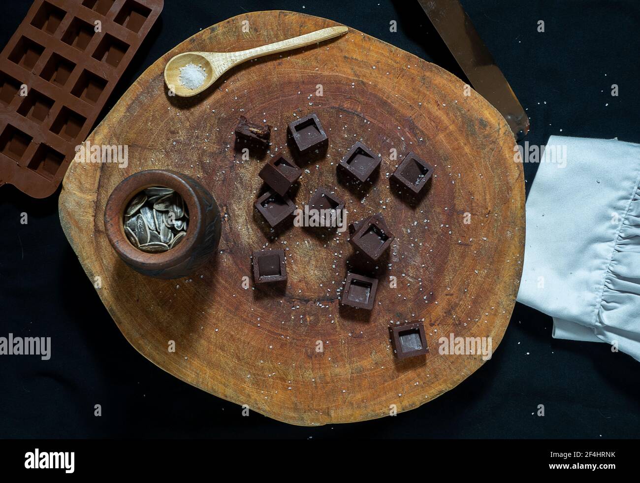 ecuadorian chocolates of fine flavor cocoa and stuffed with toasted ...