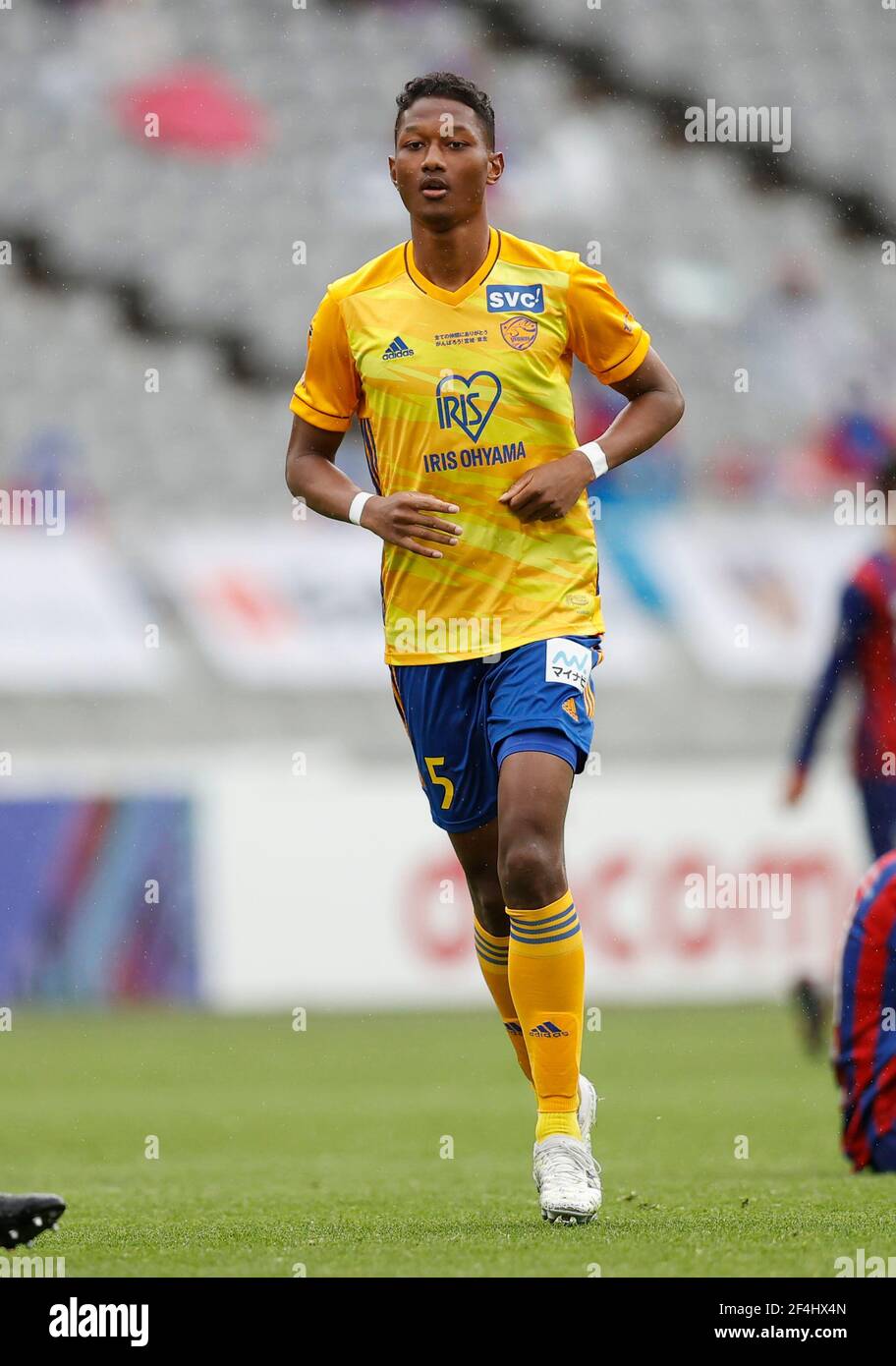 Ajinomoto Stadium, Tokyo, Japan. 21st Mar, 2021. Hisashi Appiah Tawiah