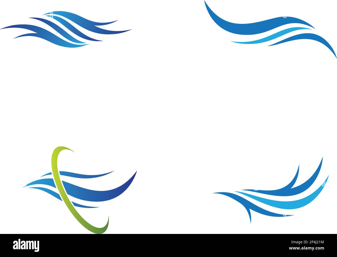 Water wave logo vector icon illustration design Stock Vector Image ...