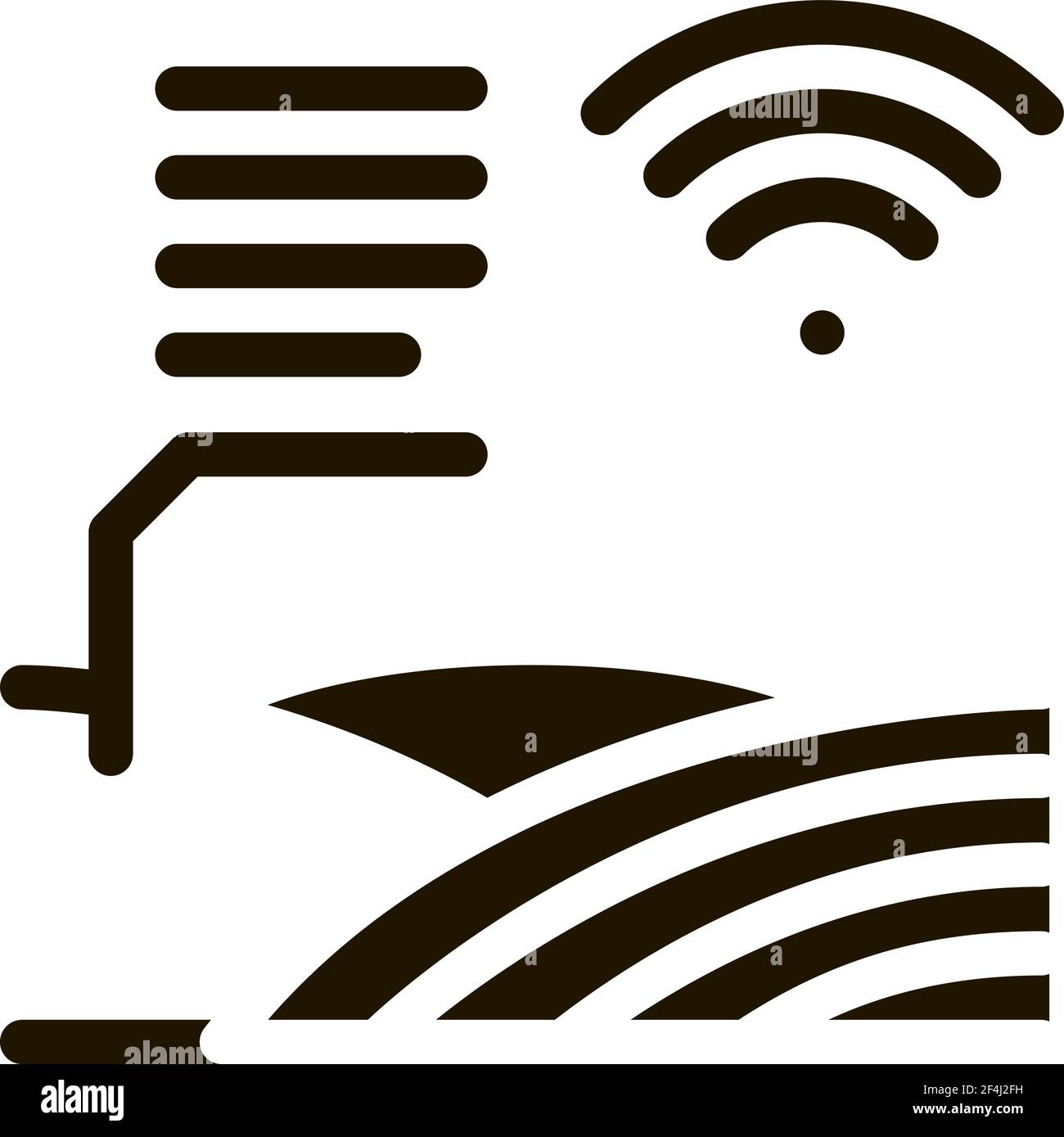 Smart Farm Icon Vector Glyph Illustration Stock Vector Image & Art - Alamy