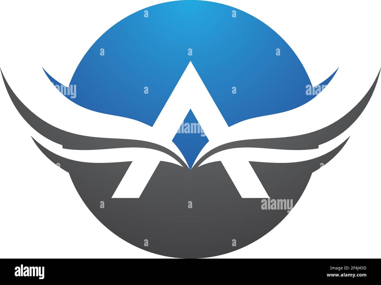 A letter logo vector icon illustration design Stock Vector Image & Art ...