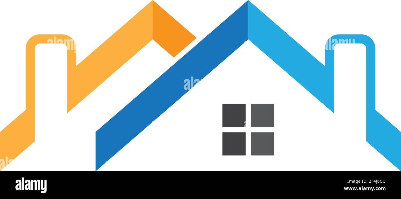 Property logo template vector icon illustration design Stock Vector ...