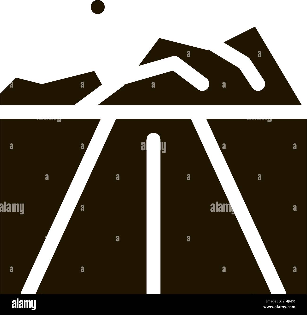 Iceberg Icon Vector Glyph Illustration Stock Vector Image & Art - Alamy