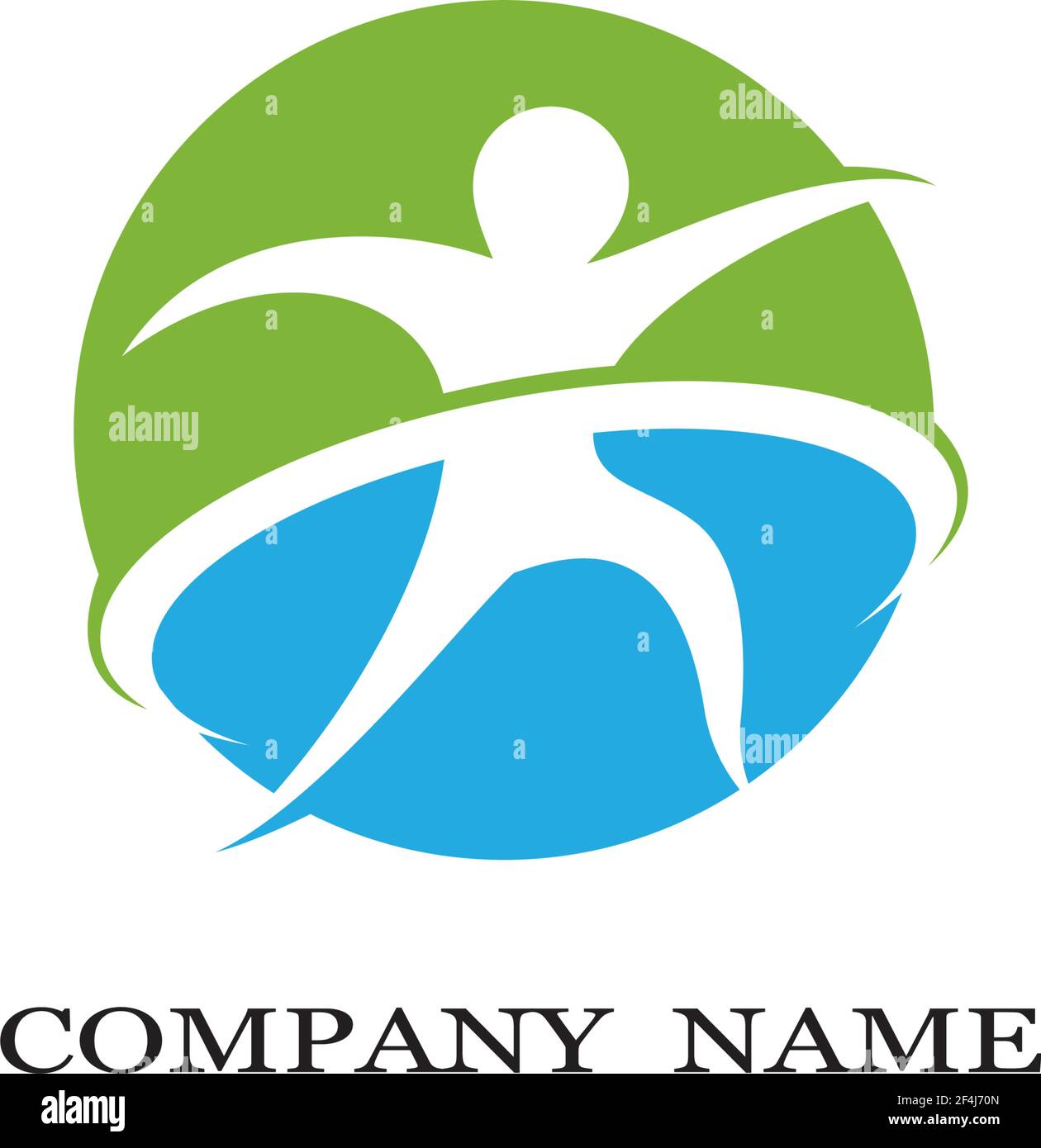 Healthy life logo template vector icon illustration design Stock Vector ...