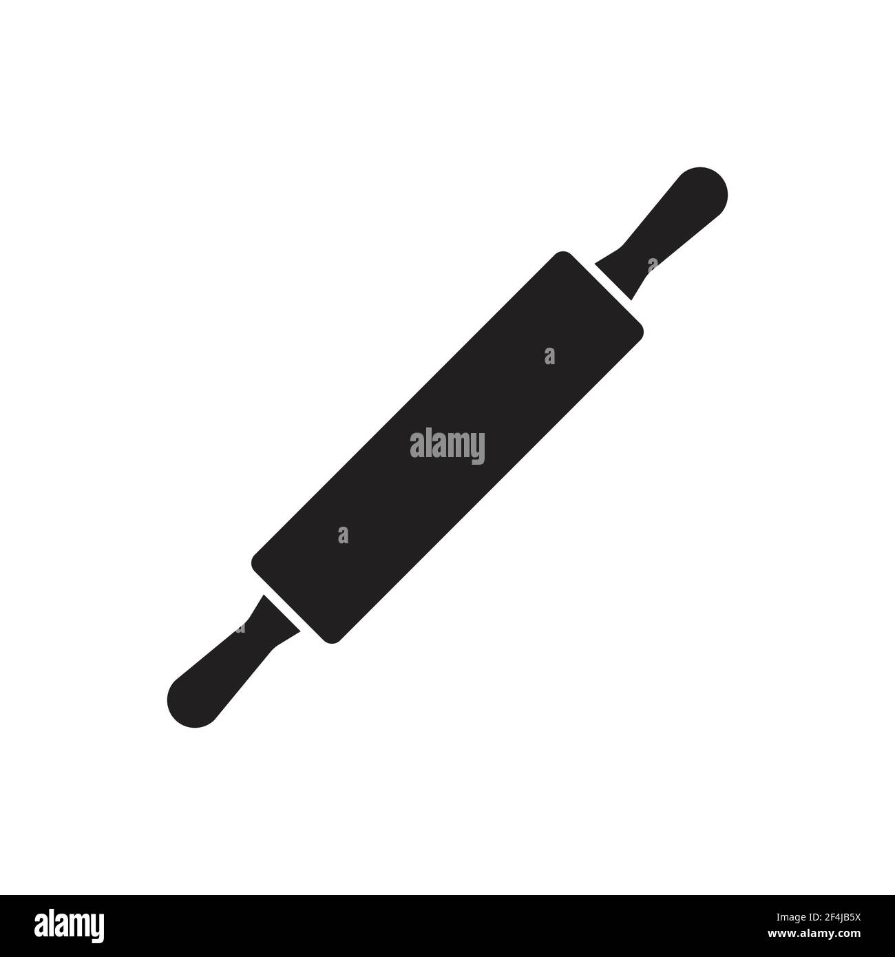 Rolling pin flat icon vector for your web site design, logo, app, UI