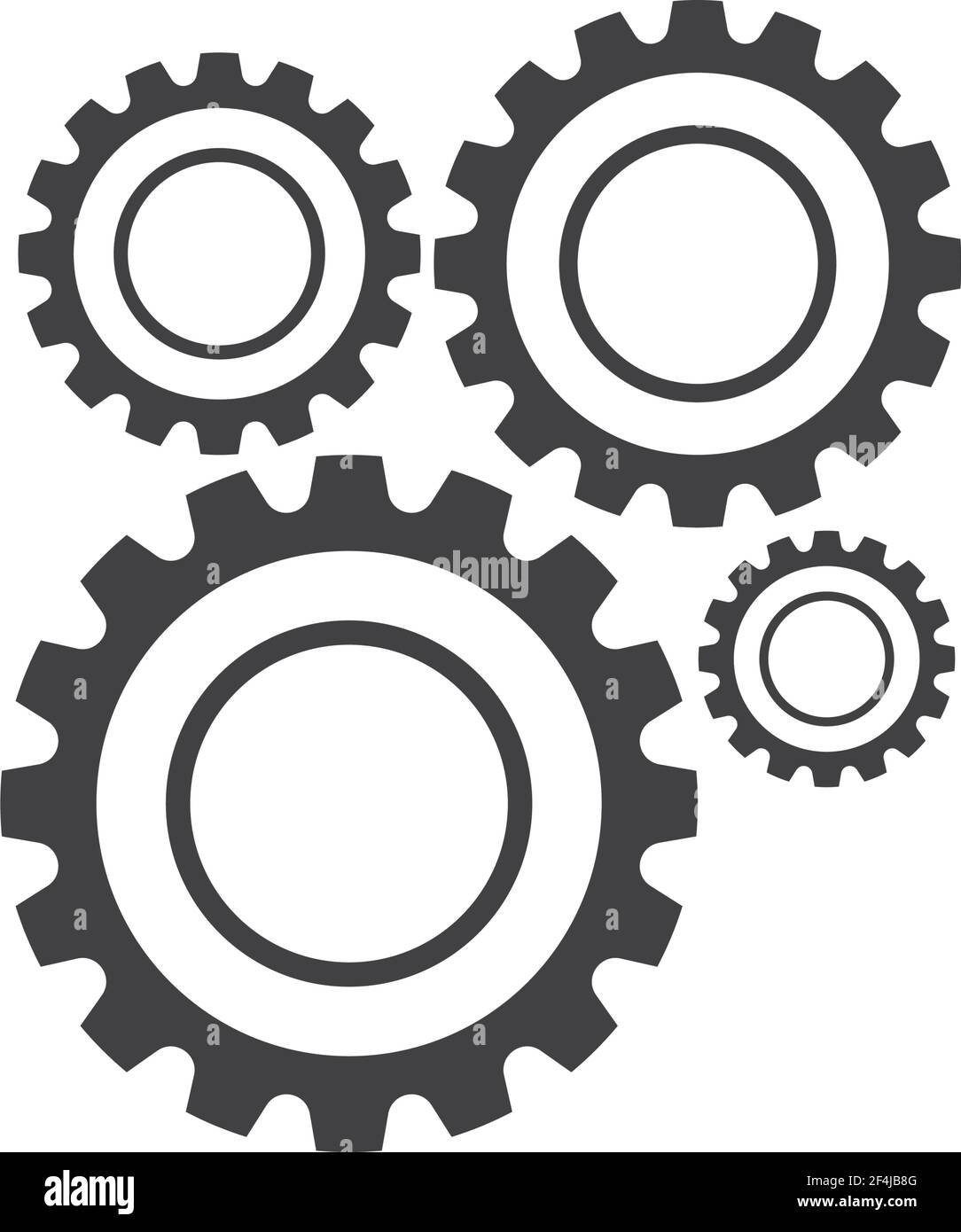 Gear logo vector icon illustration Stock Vector Image & Art - Alamy
