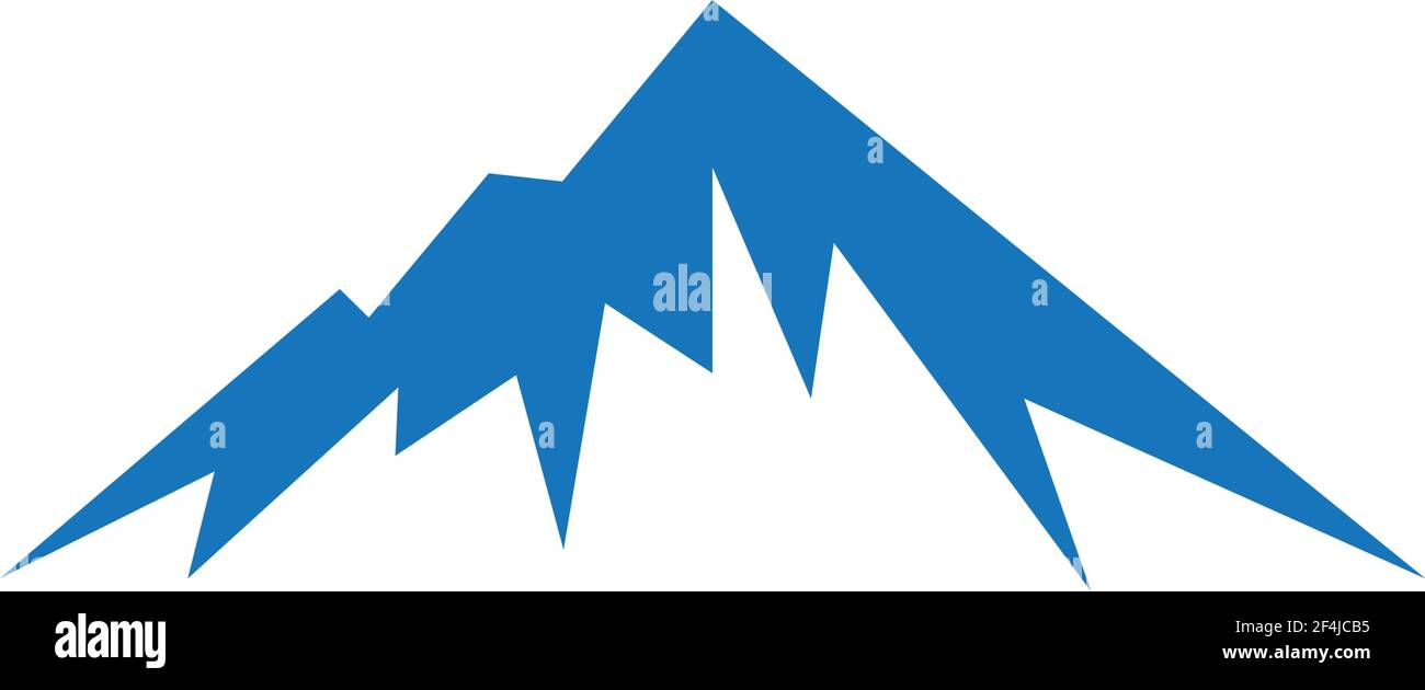 Mountain logo vector icon illustration design Stock Vector Image & Art ...