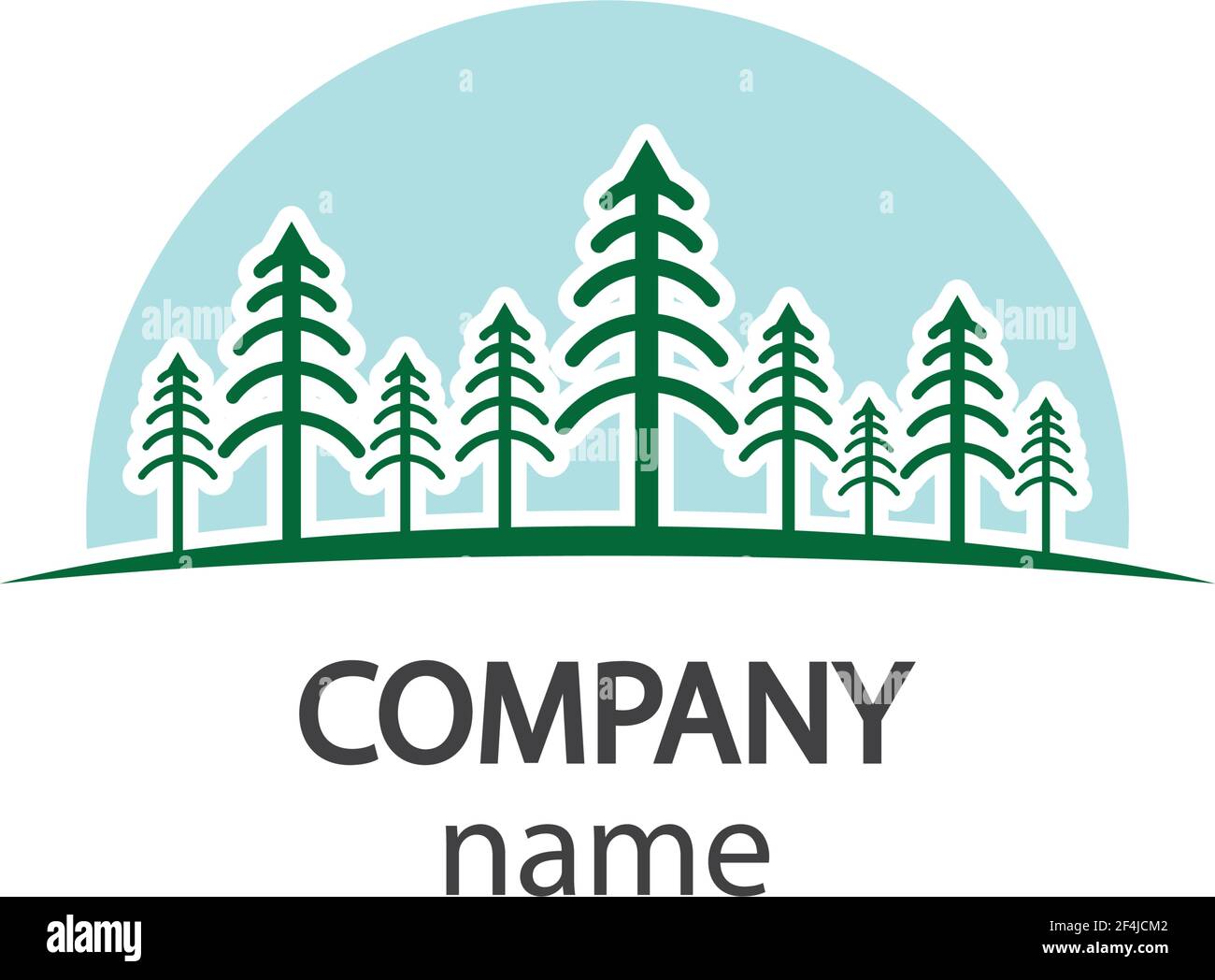 Pine tree logo vector icon illustration design Stock Vector Image & Art ...