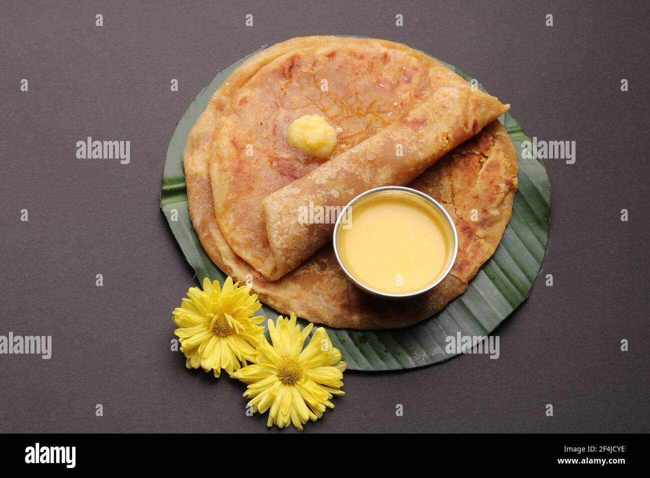 Puran Poli, also known as Holige, is an Indian sweet flatbread from