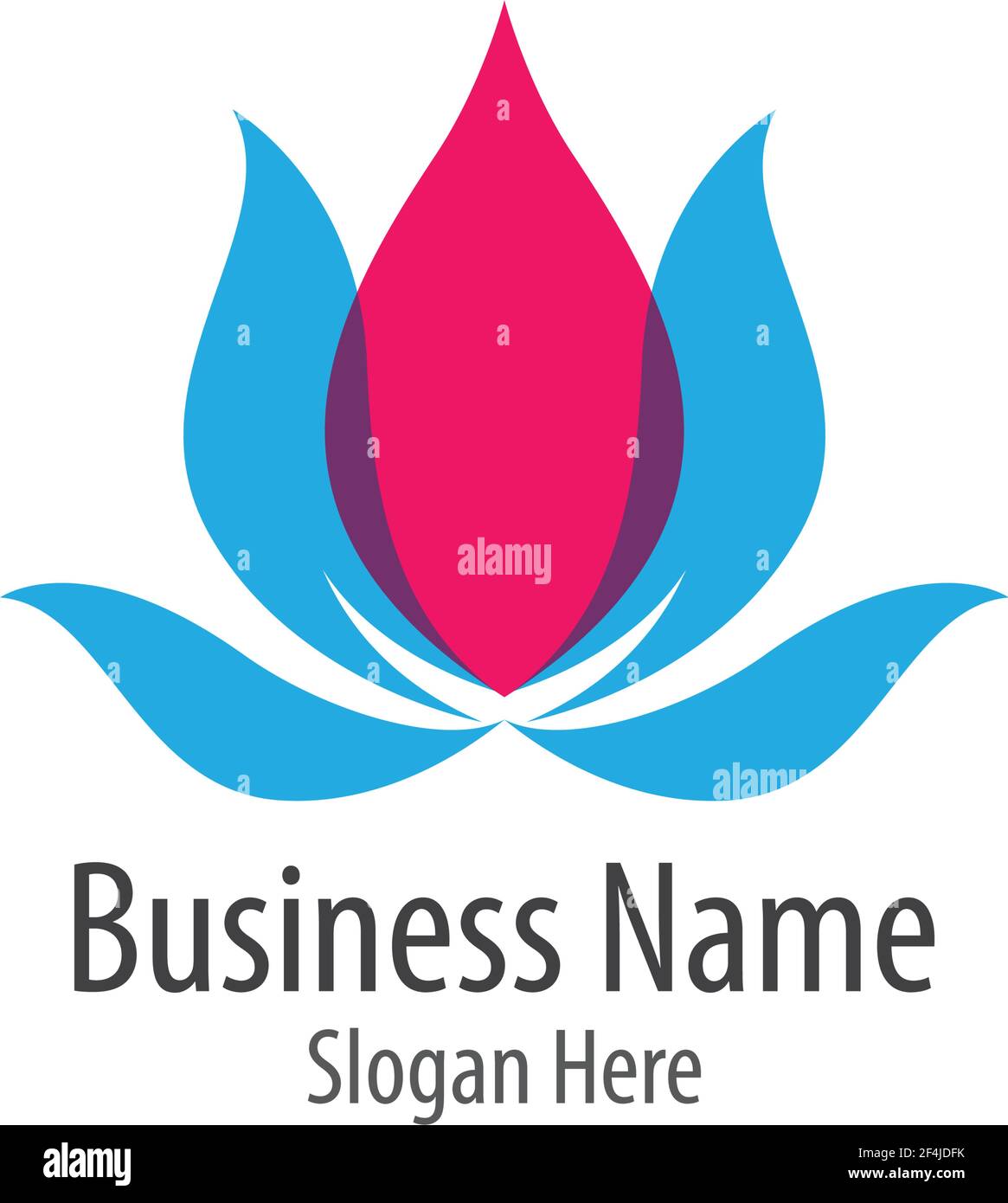 Lotus logo flower vector icon illustration Stock Vector Image & Art - Alamy
