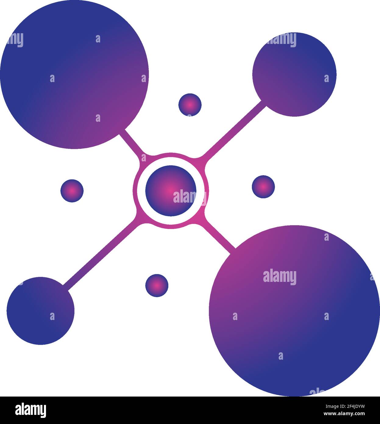 Molecule logo vector icon illustration design Stock Vector Image & Art ...
