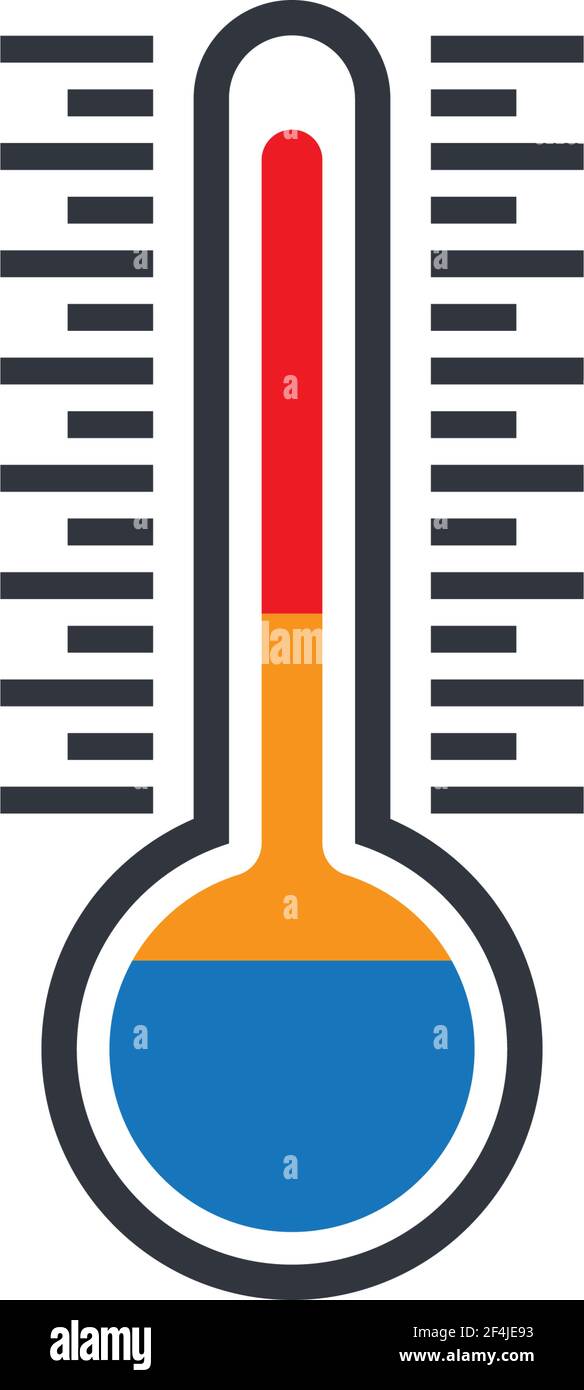Thermometer vector icon illustration design Stock Vector