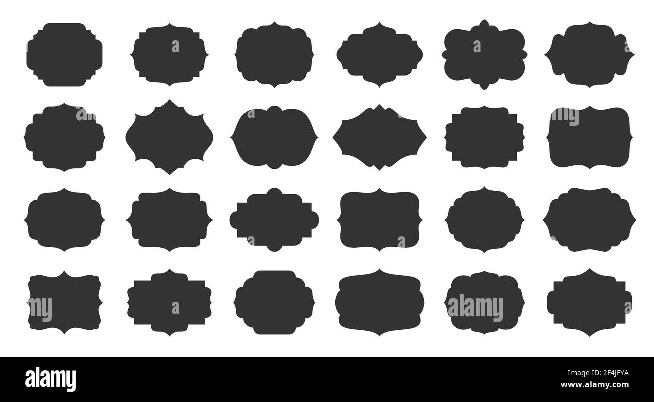 Sticker shapes 2024
