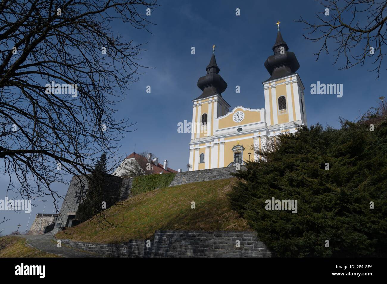 Pilgrimage Church Maria Taferl in Danube Valley, Austria Stock Photo