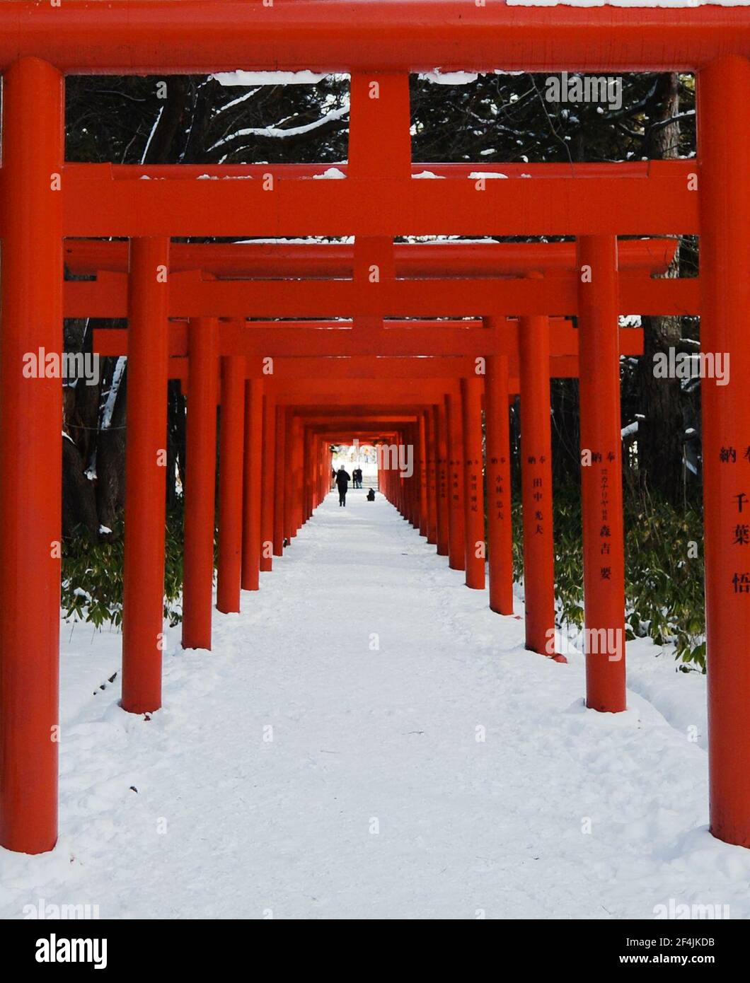 Sapporo Fushimi Inari Shrine in Hokkaido, Japan Stock Photo - Alamy