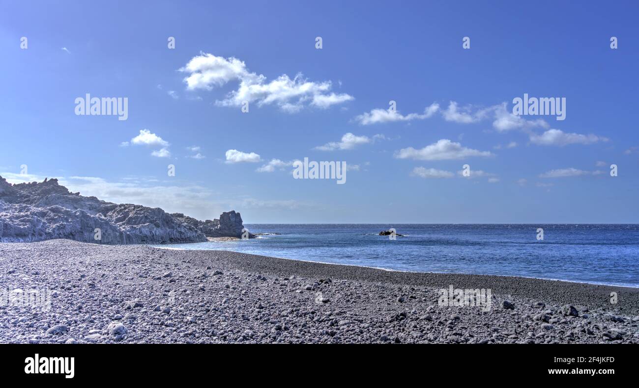 Echentive Beach, La Palma, Canary Islands Stock Photo