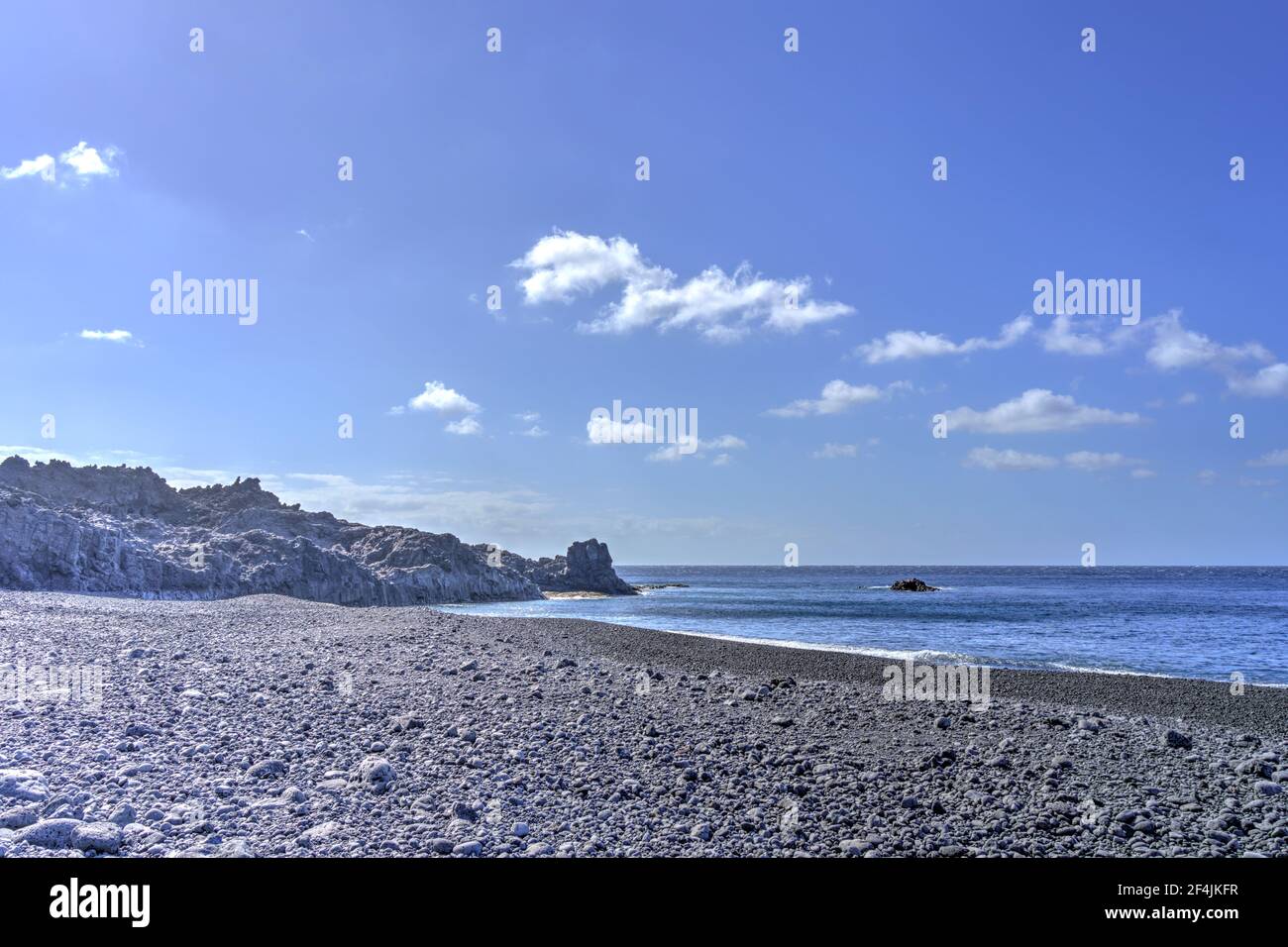 Echentive Beach, La Palma, Canary Islands Stock Photo