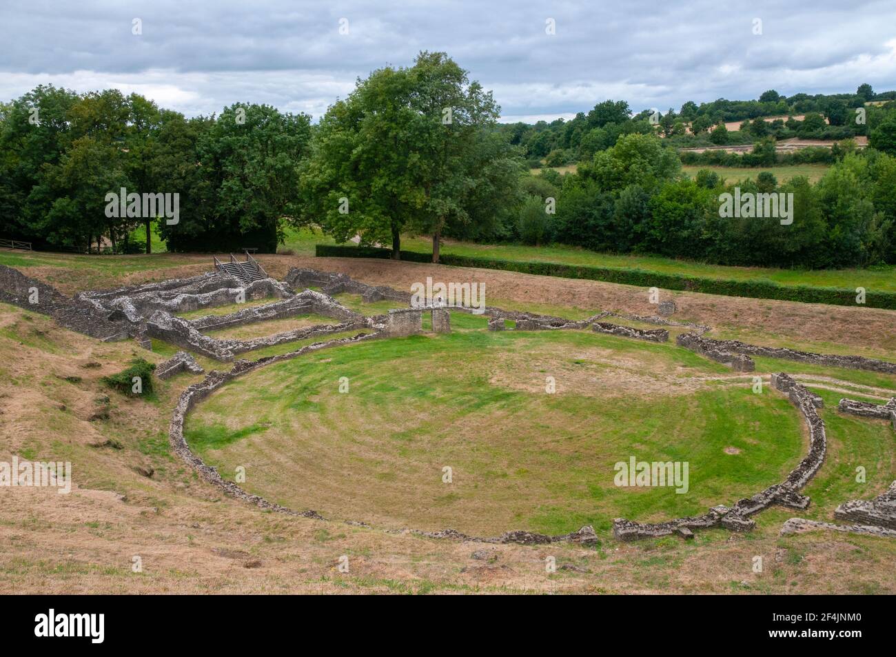 Galloroman site of Sanxay, Vienne (86), NouvelleAquitaine region, France Stock Photo Alamy