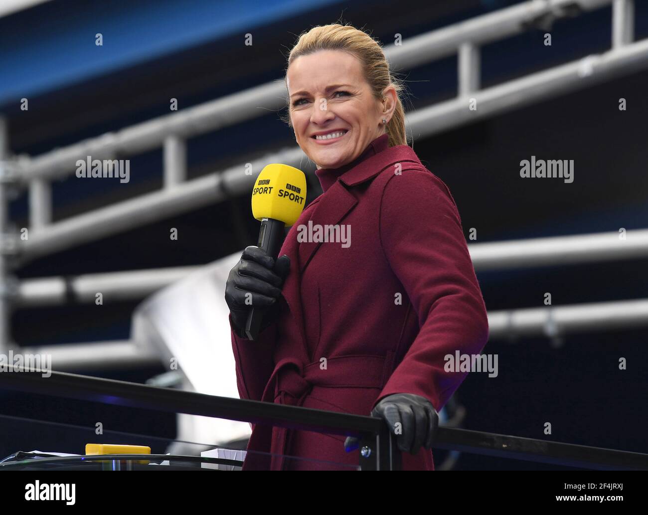 Gabby logan hi-res stock photography and images - Alamy