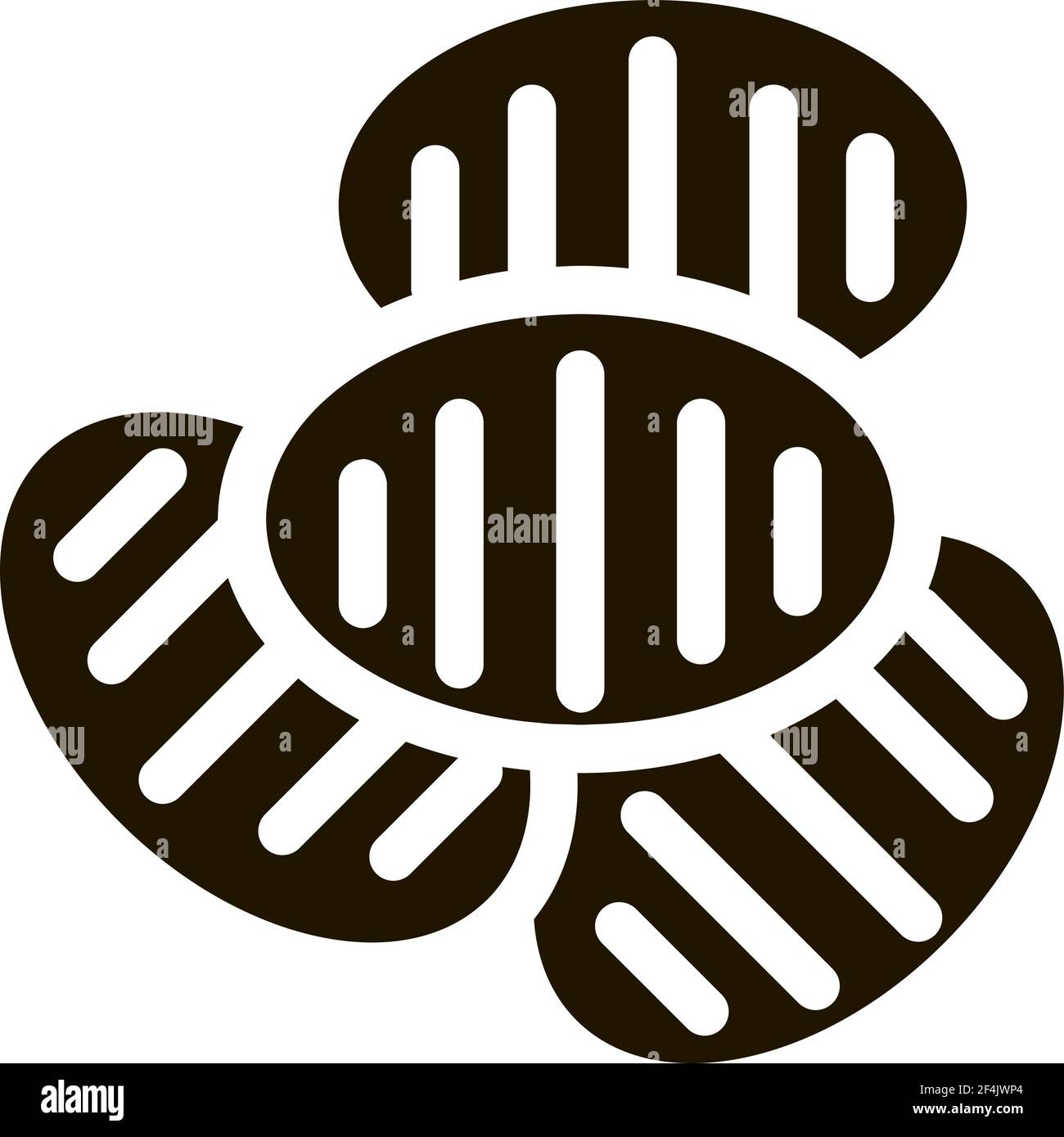 Bakery Cracker Tasty Food Icon Vector Stock Vector Image & Art - Alamy