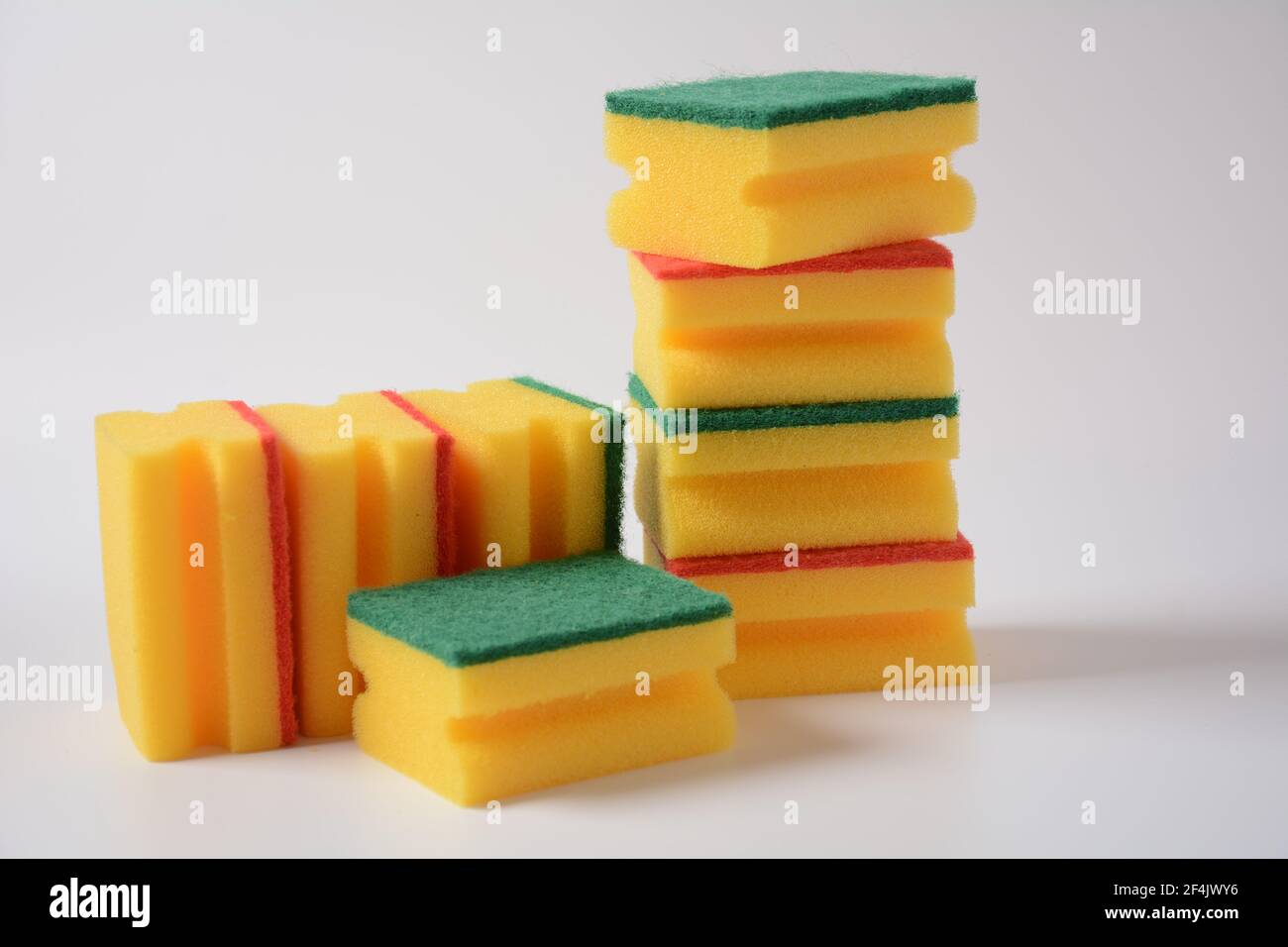 Sponges for washing dishes and other domestic needs Stock Photo Alamy