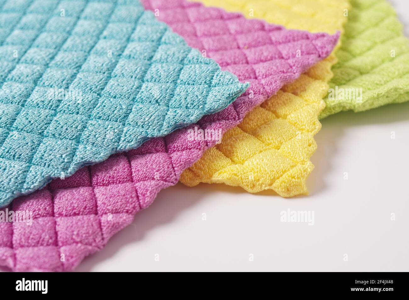 Multicolor micro Fiber cleaning cloth with static electricity that