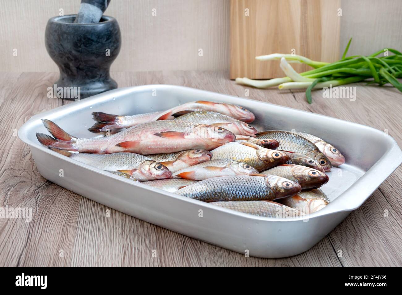 Perch Fish On The Table High Resolution Stock Photography And Images Alamy